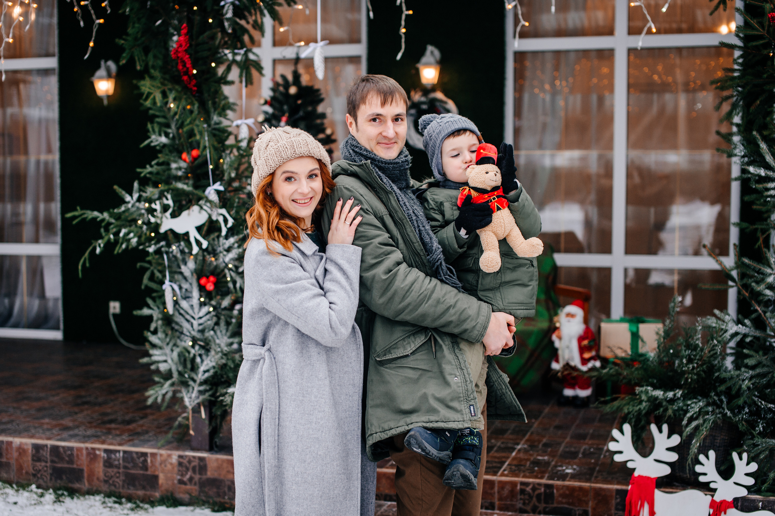Новогодняя фотосъемка. Свадебный и семейный фотограф в Минске Александра Божок
