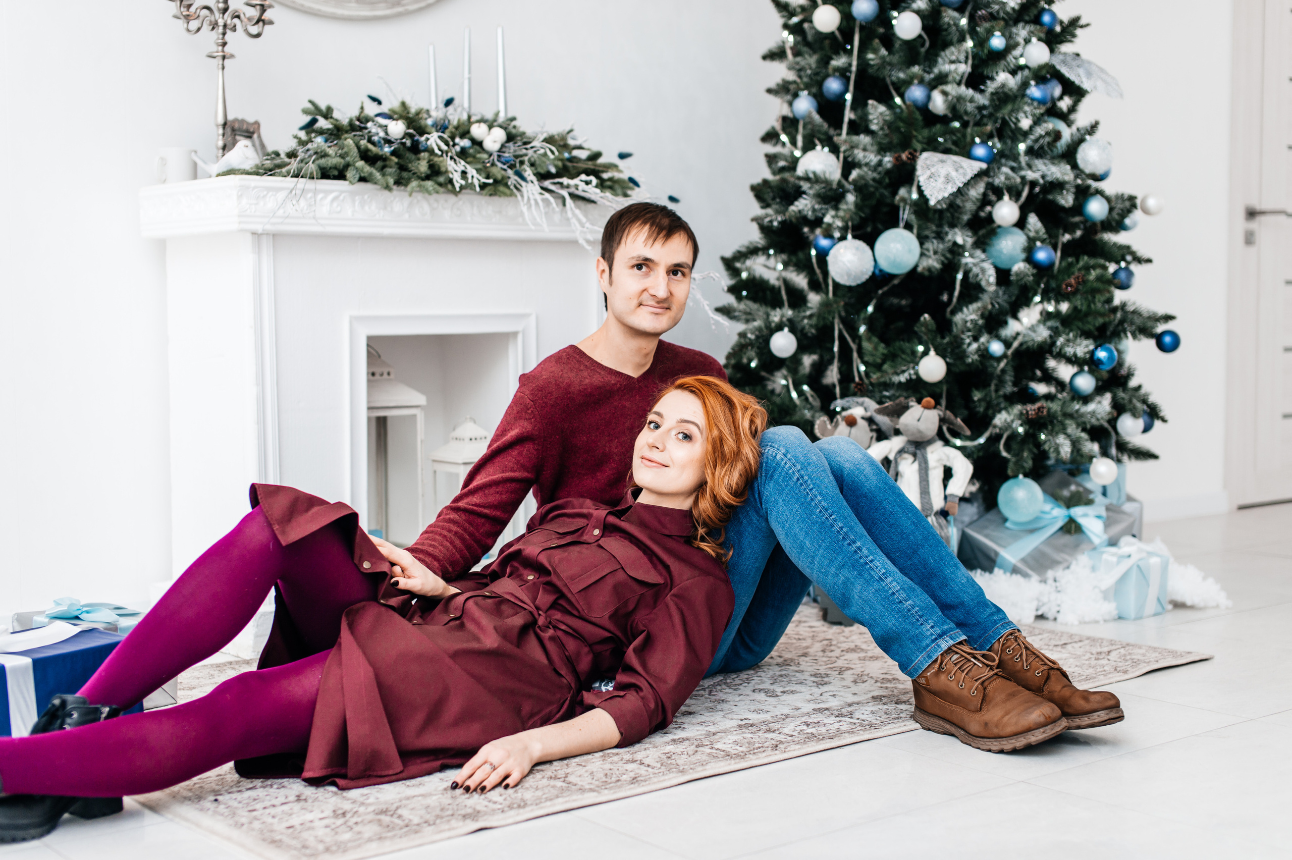 Новогодняя фотосъемка. Свадебный и семейный фотограф в Минске Александра Божок