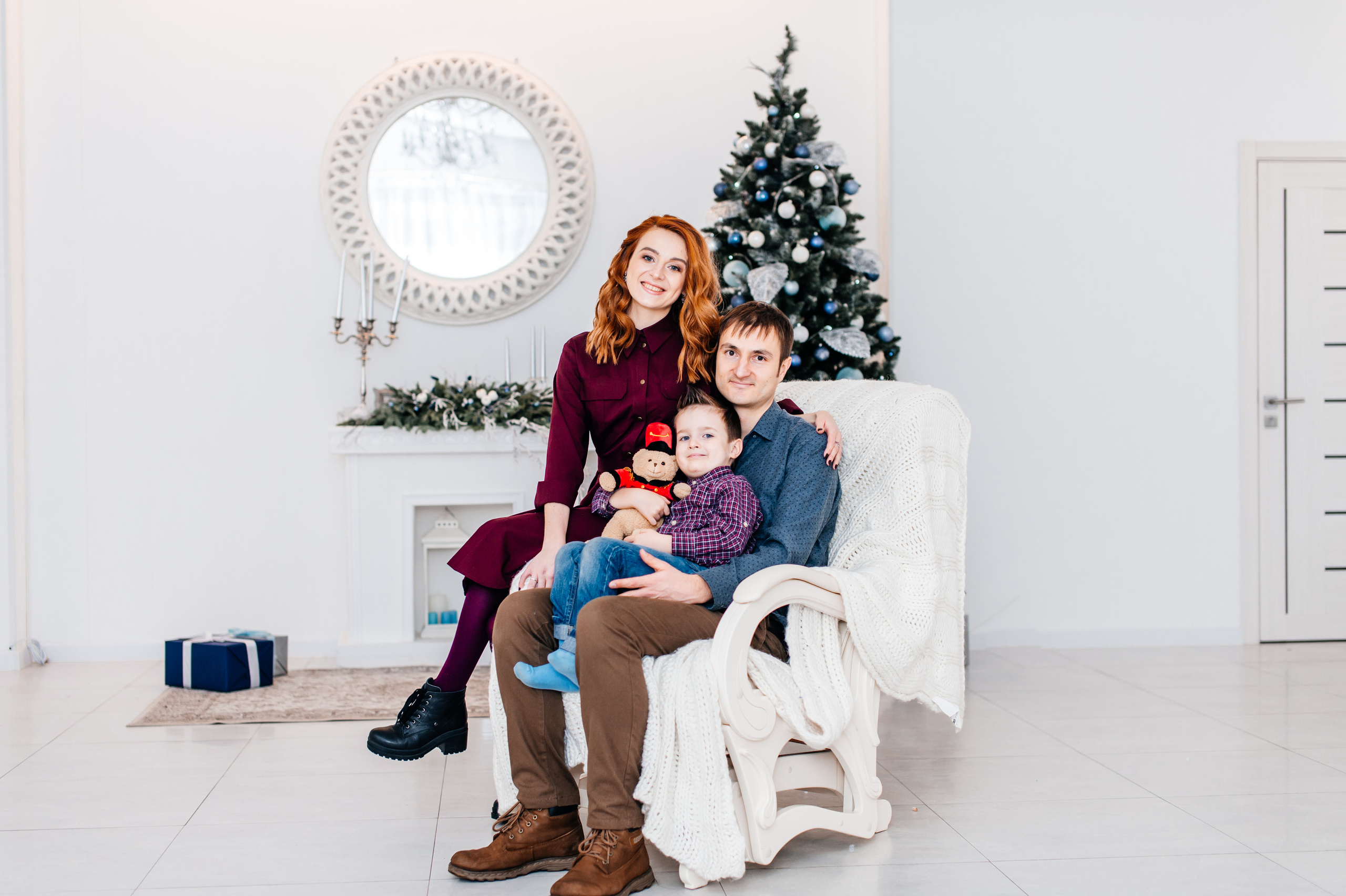 Новогодняя фотосъемка. Свадебный и семейный фотограф в Минске Александра Божок