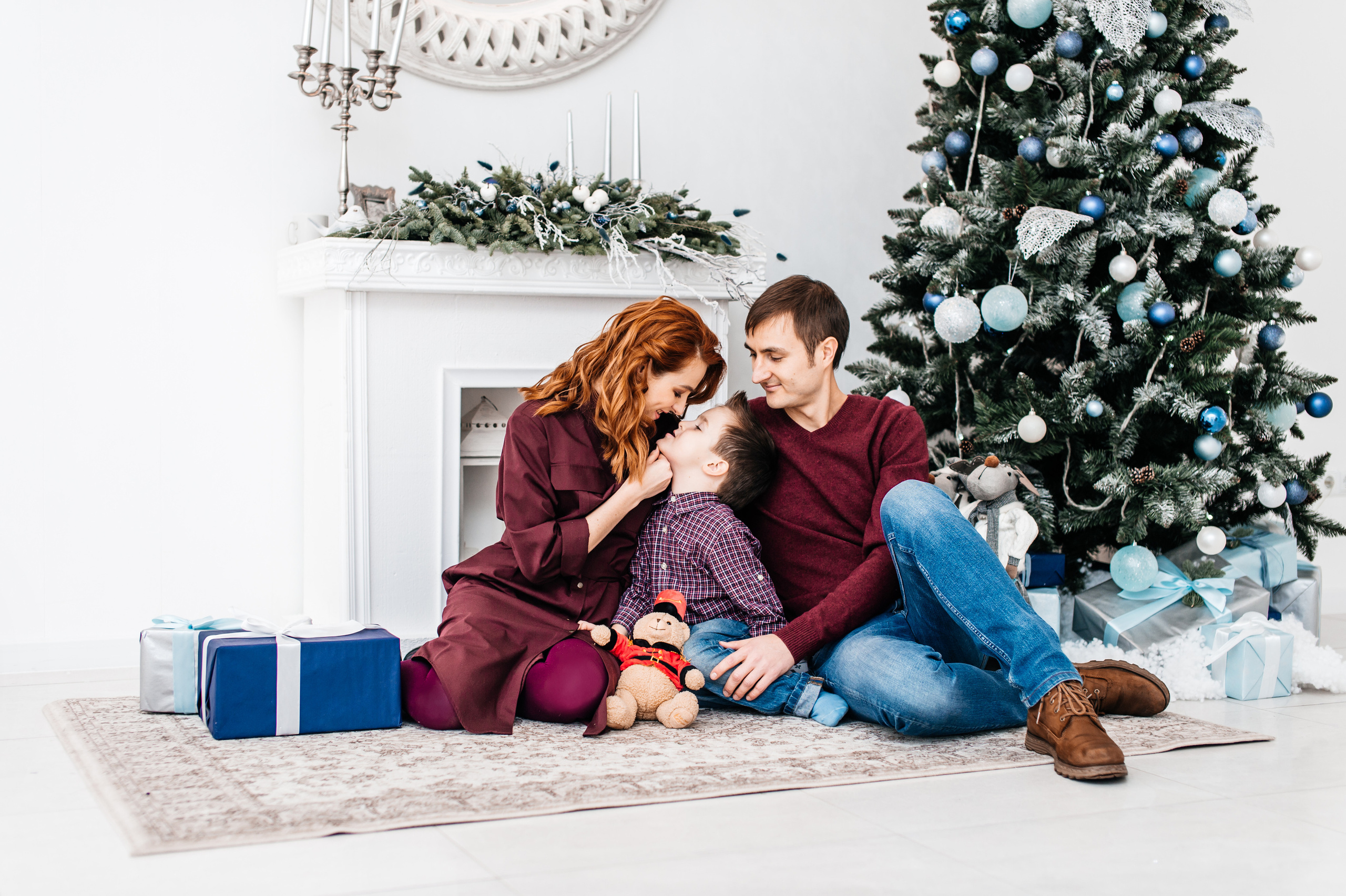 Новогодняя фотосъемка. Свадебный и семейный фотограф в Минске Александра Божок