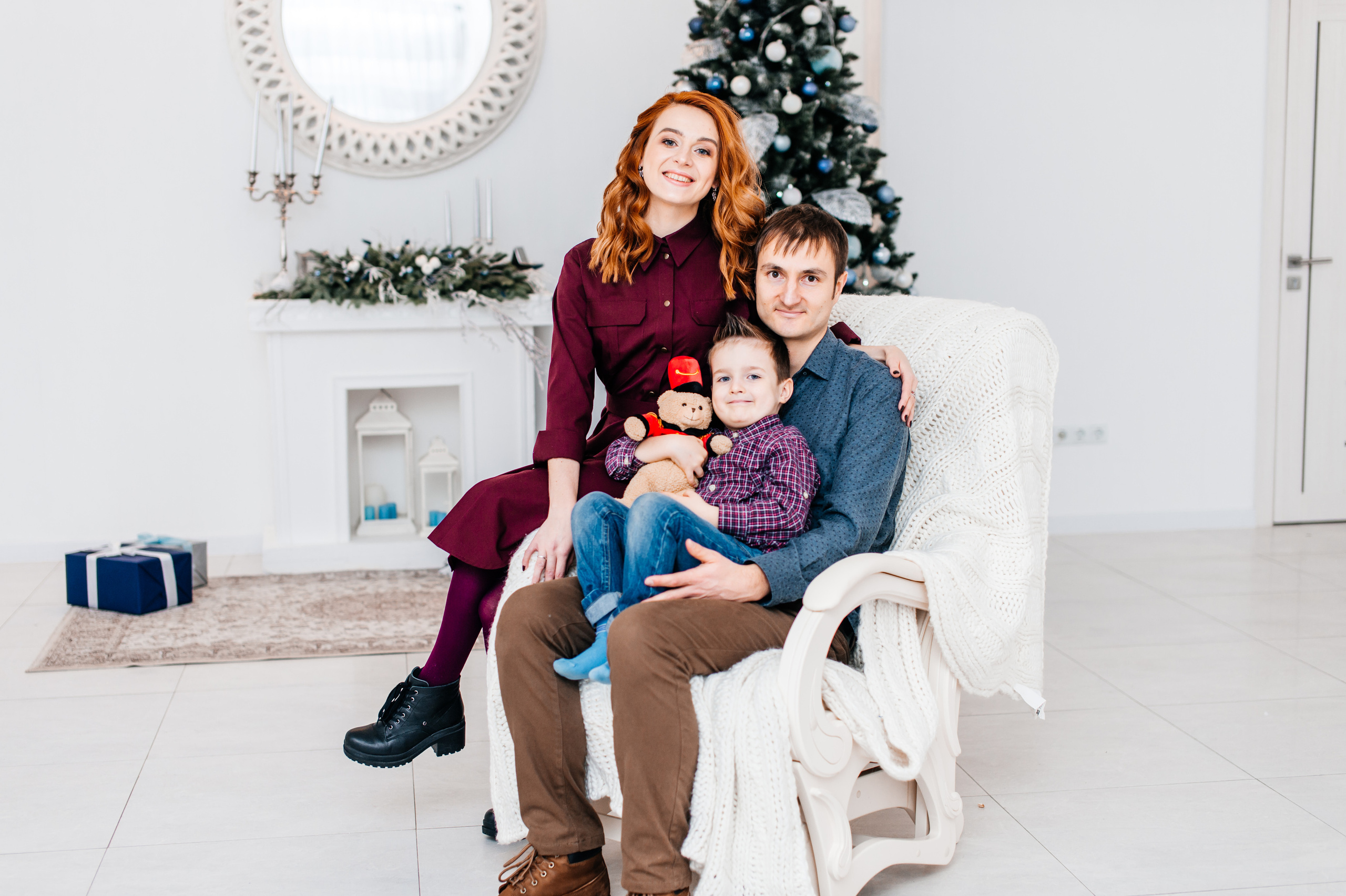 Новогодняя фотосъемка. Свадебный и семейный фотограф в Минске Александра Божок