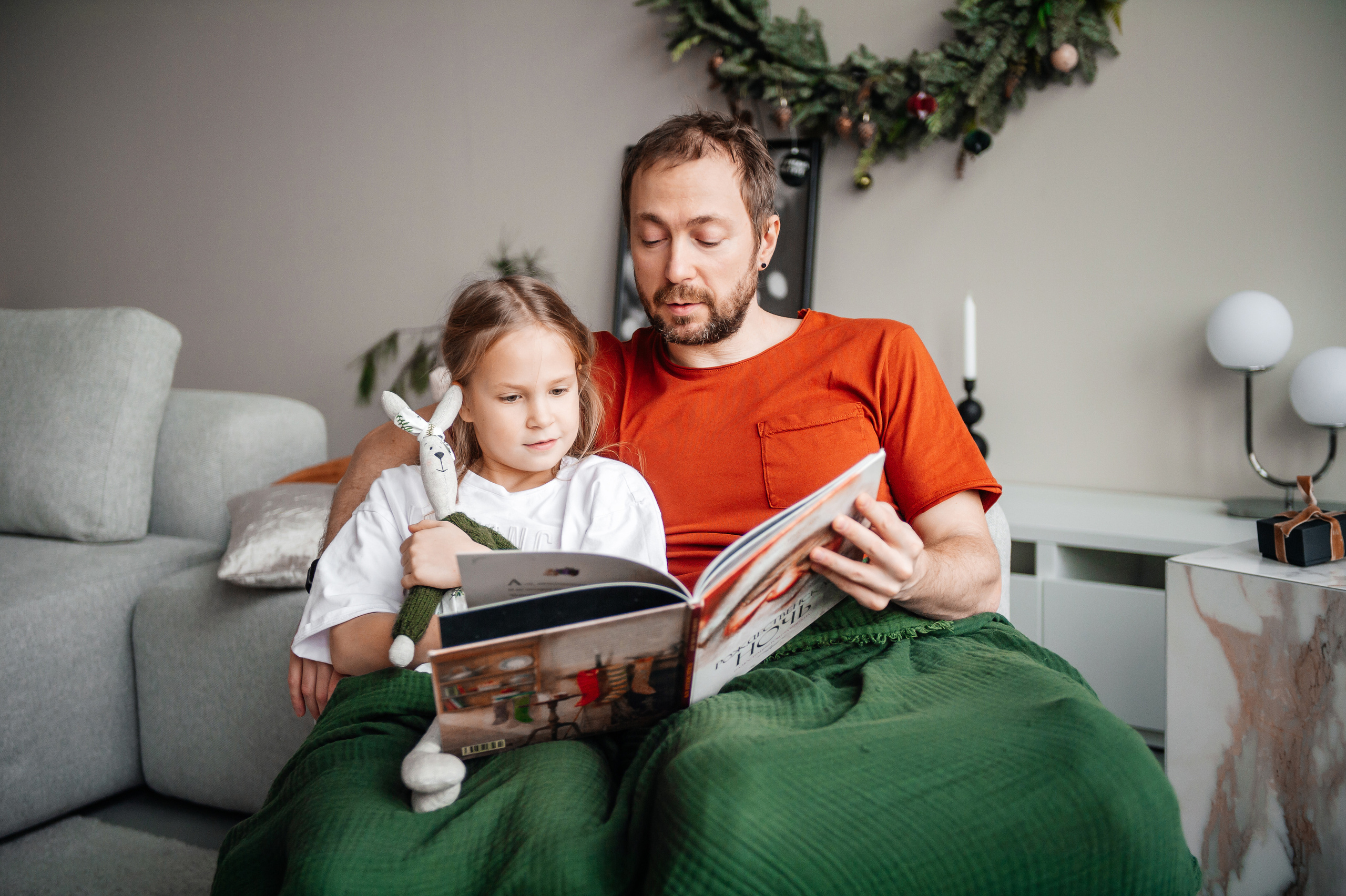 Новогодняя фотосъемка в студии Light studio. Свадебный и семейный фотограф в Минске Александра Божок