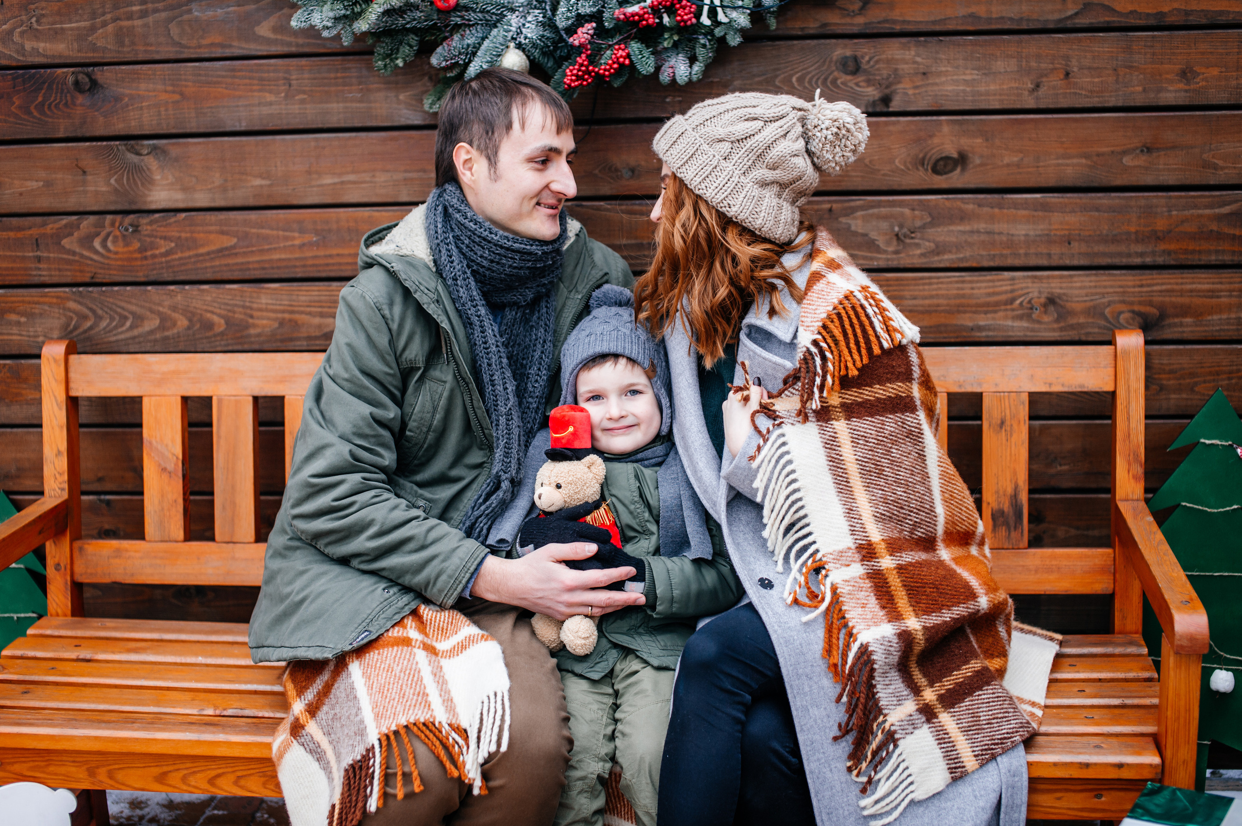 Новогодняя фотосъемка. Свадебный и семейный фотограф в Минске Александра Божок