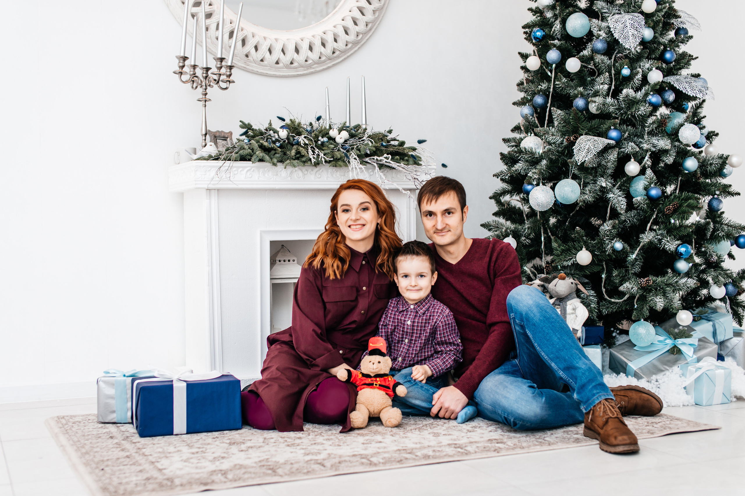 Новогодняя фотосъемка. Свадебный и семейный фотограф в Минске Александра Божок