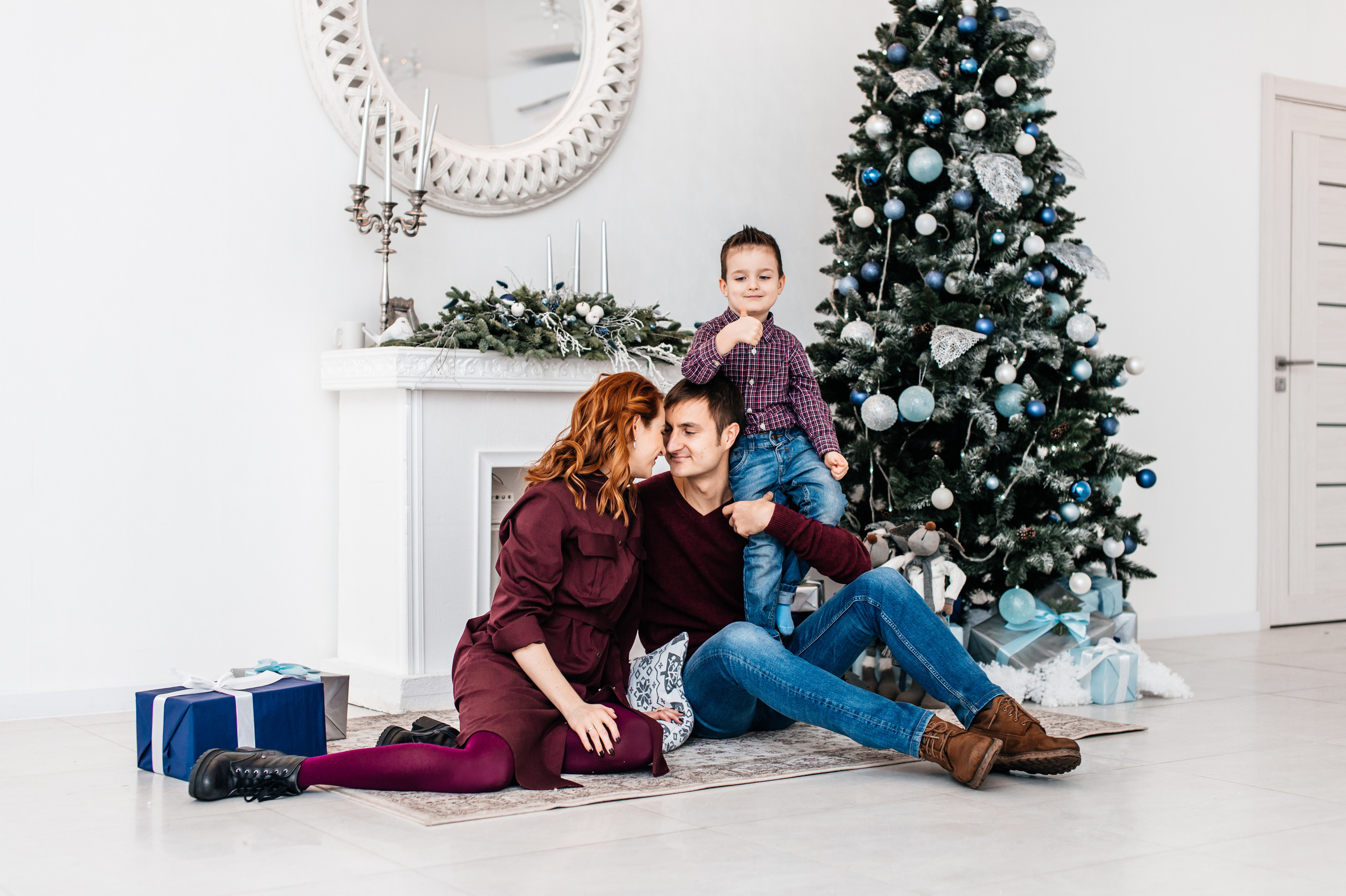 Новогодняя фотосъемка. Свадебный и семейный фотограф в Минске Александра Божок