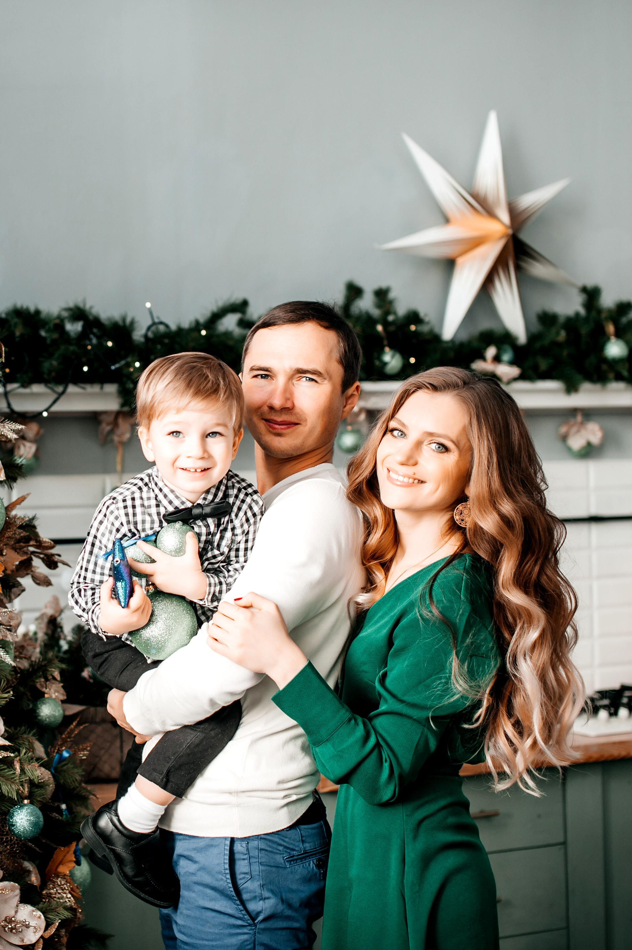 Новогодняя фотосъемка. Свадебный и семейный фотограф в Минске Александра Божок