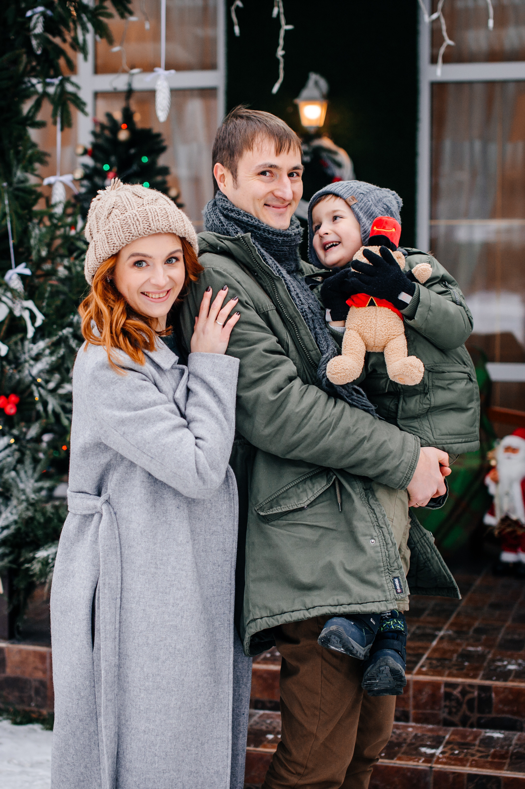 Новогодняя фотосъемка. Свадебный и семейный фотограф в Минске Александра Божок