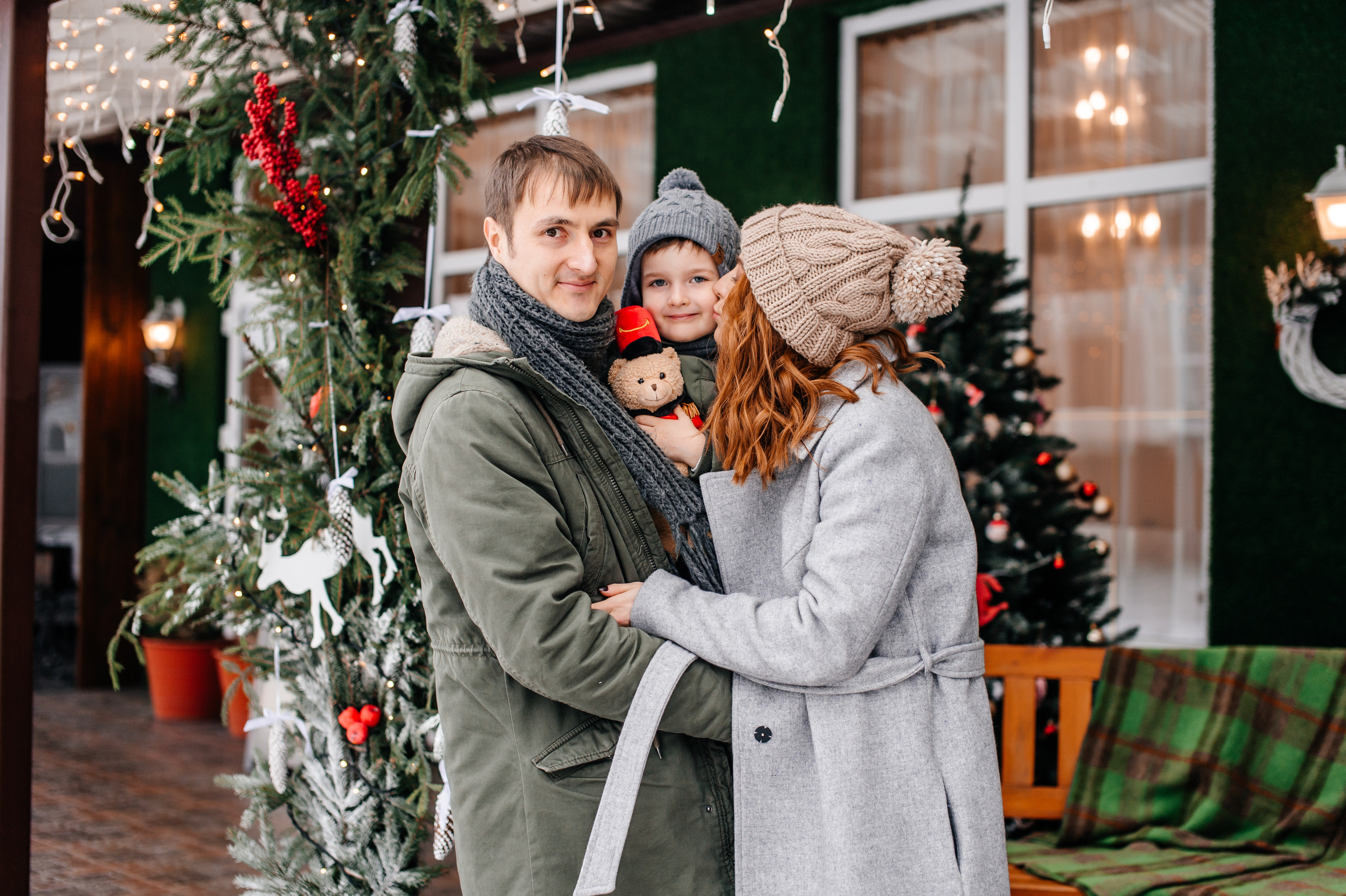 Новогодняя фотосъемка. Свадебный и семейный фотограф в Минске Александра Божок
