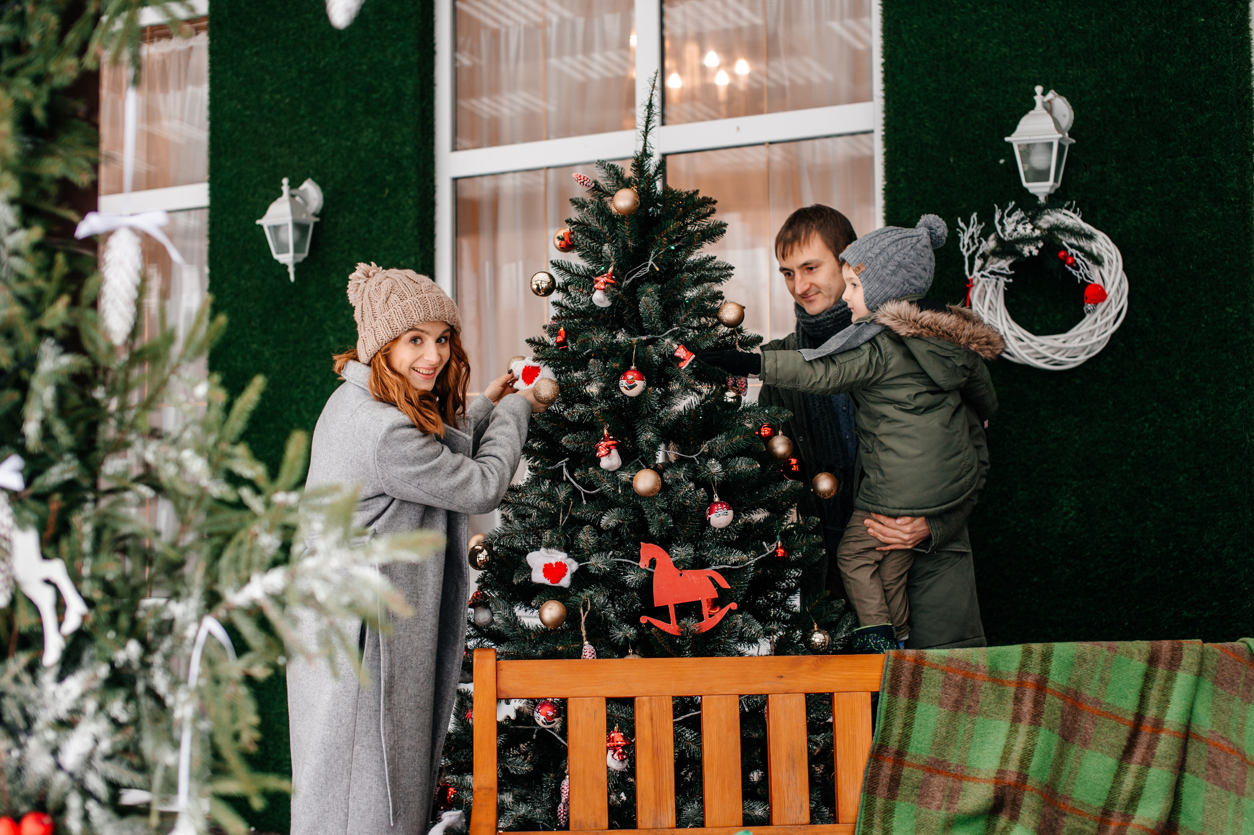 Новогодняя фотосъемка. Свадебный и семейный фотограф в Минске Александра Божок