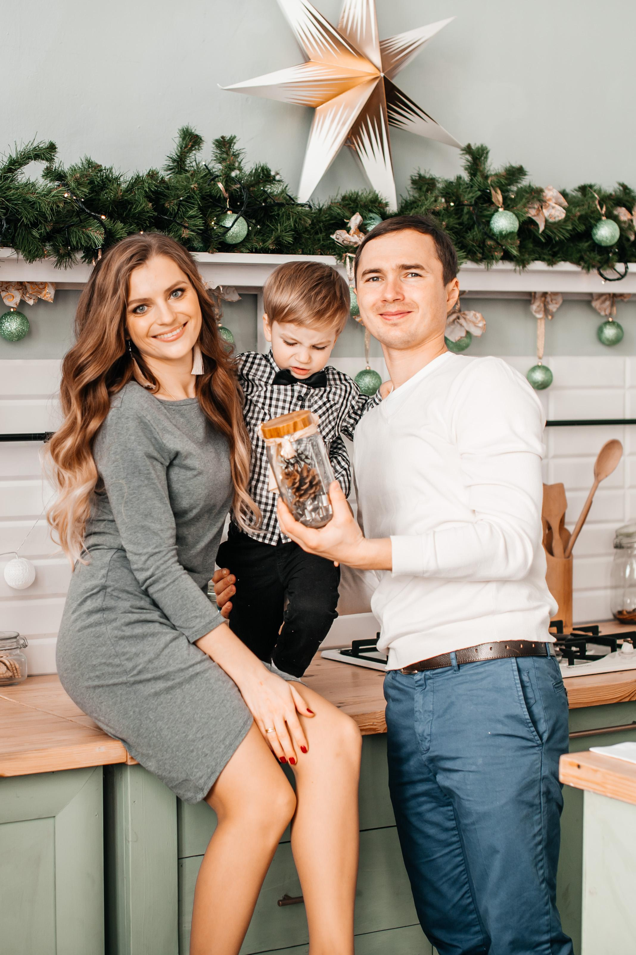 Новогодняя фотосъемка. Свадебный и семейный фотограф в Минске Александра Божок