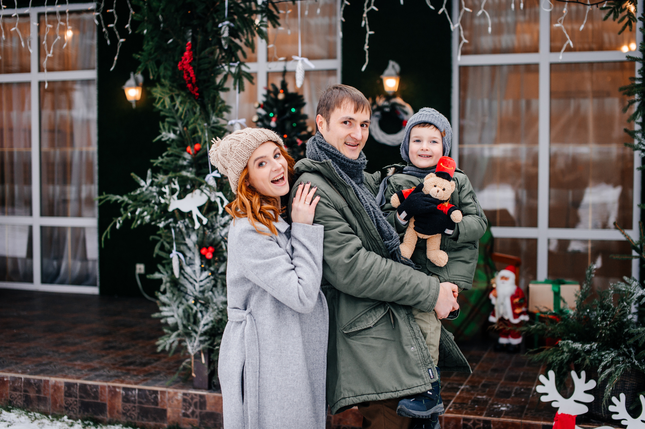 Новогодняя фотосъемка. Свадебный и семейный фотограф в Минске Александра Божок