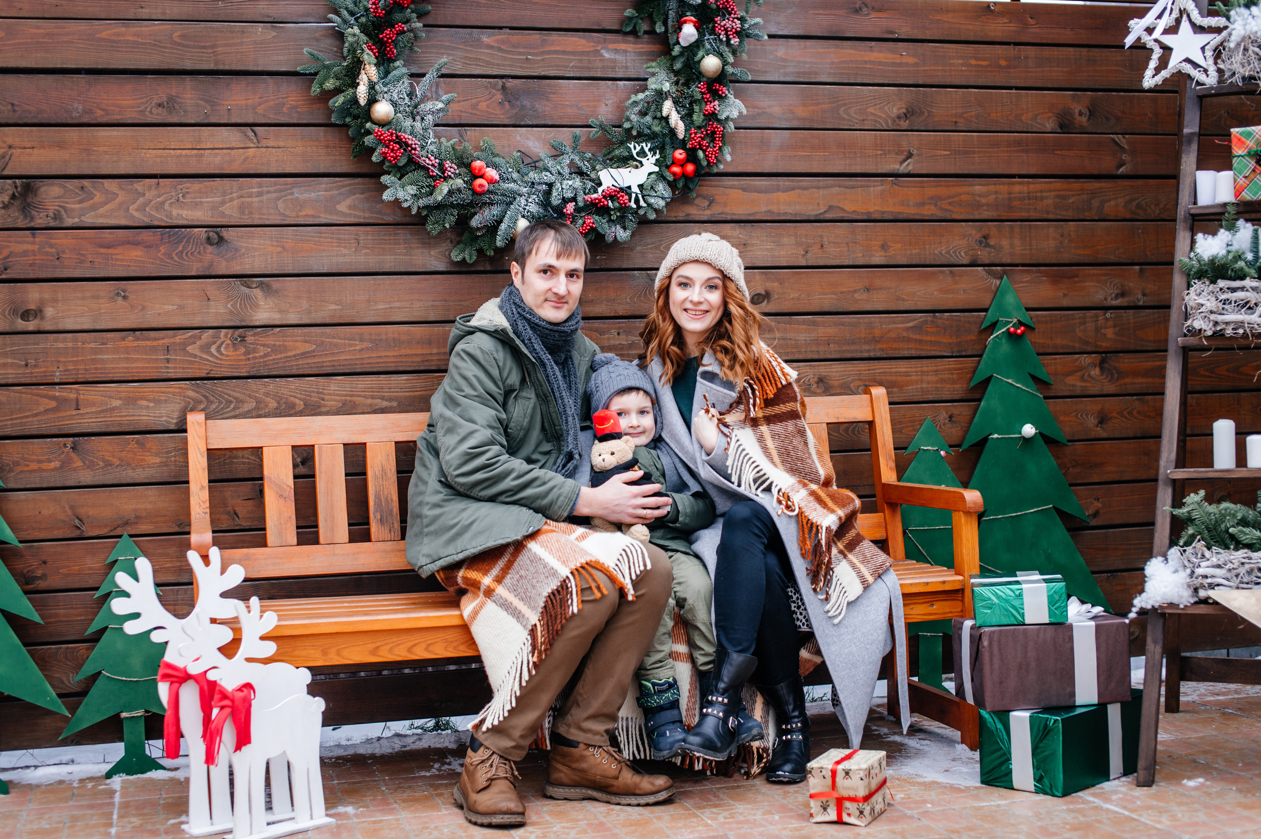 Новогодняя фотосъемка. Свадебный и семейный фотограф в Минске Александра Божок
