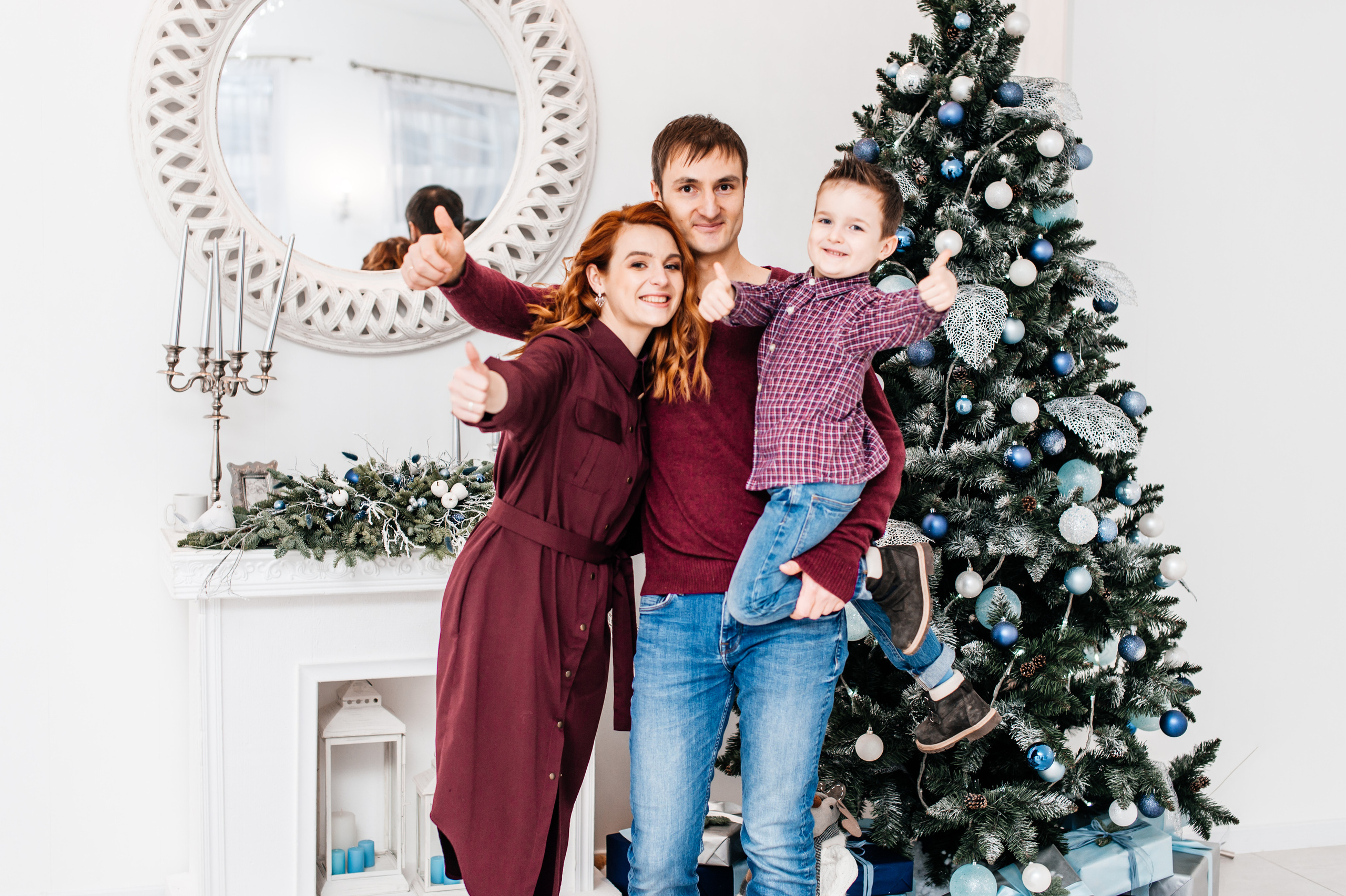 Новогодняя фотосъемка. Свадебный и семейный фотограф в Минске Александра Божок