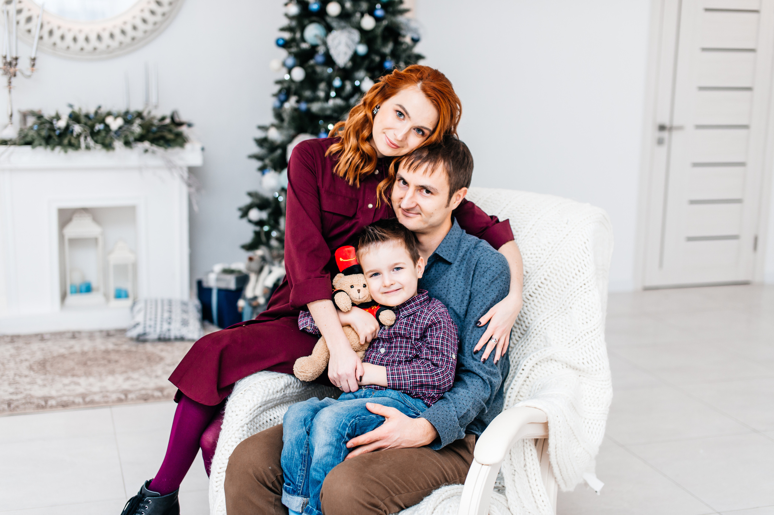Новогодняя фотосъемка. Свадебный и семейный фотограф в Минске Александра Божок