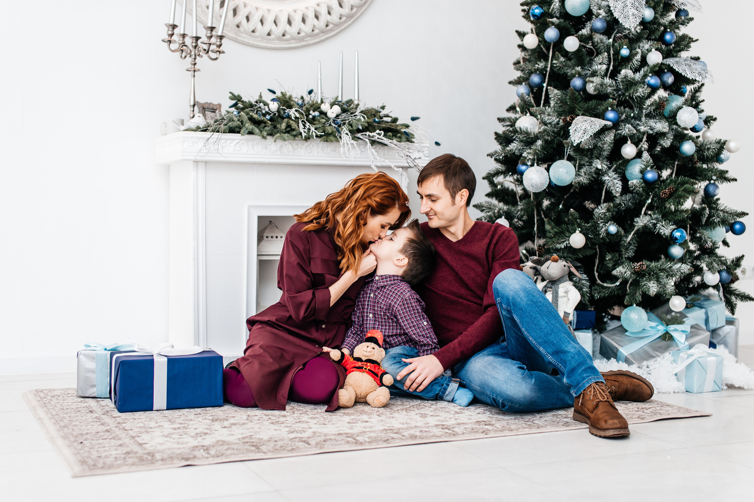 Новогодняя фотосъемка. Свадебный и семейный фотограф в Минске Александра Божок