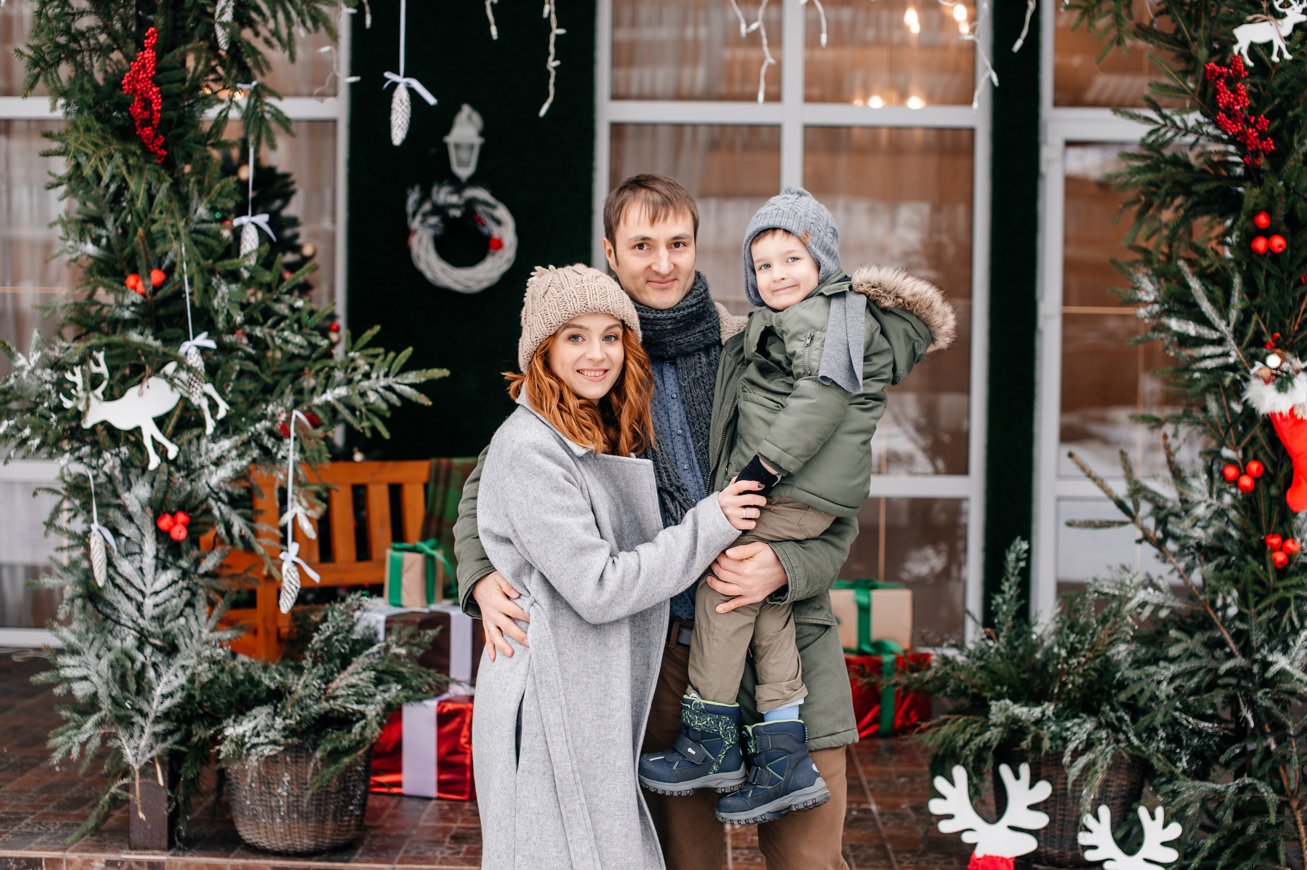 Новогодняя фотосъемка. Свадебный и семейный фотограф в Минске Александра Божок
