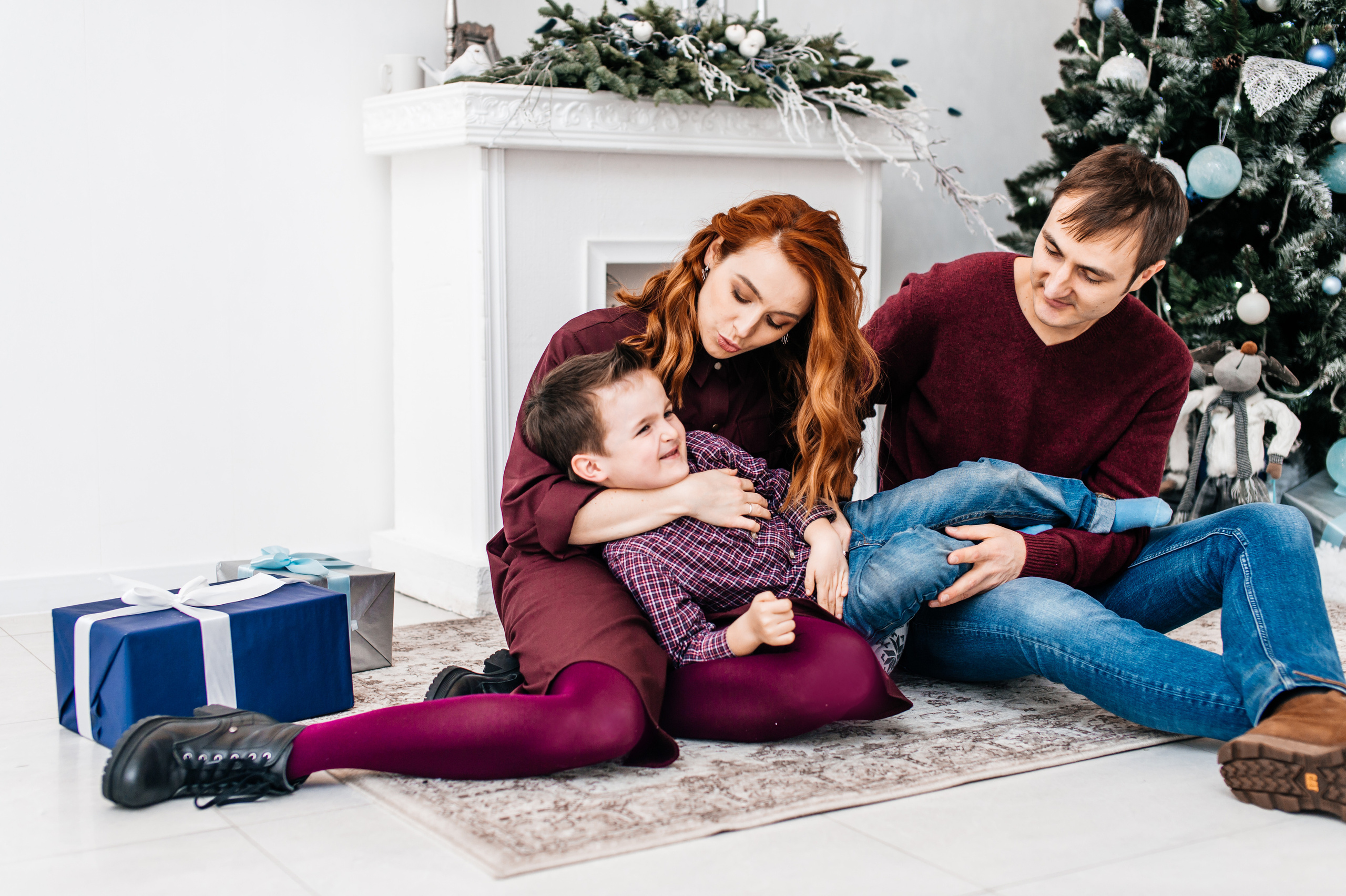 Новогодняя фотосъемка. Свадебный и семейный фотограф в Минске Александра Божок