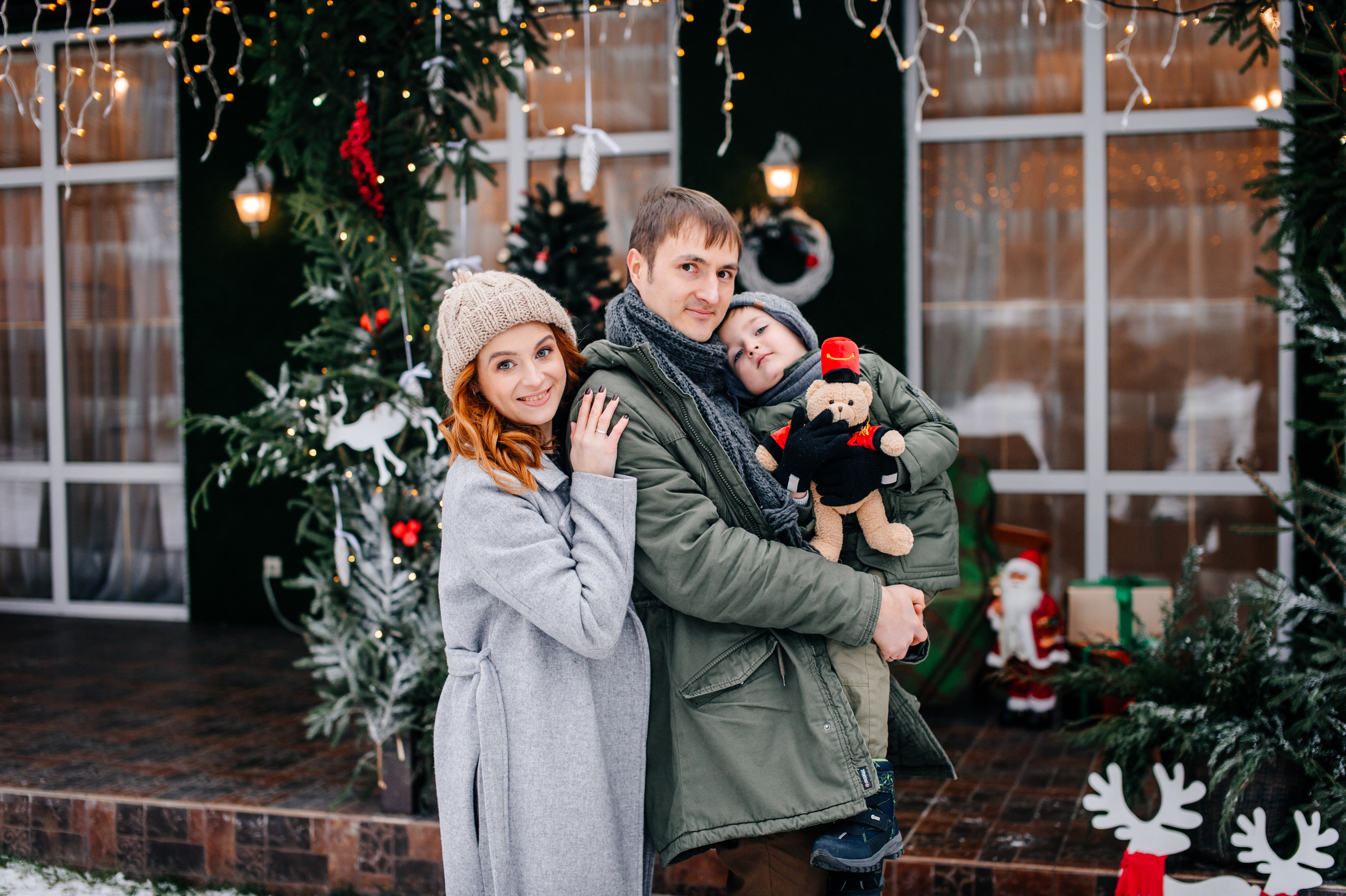 Новогодняя фотосъемка. Свадебный и семейный фотограф в Минске Александра Божок