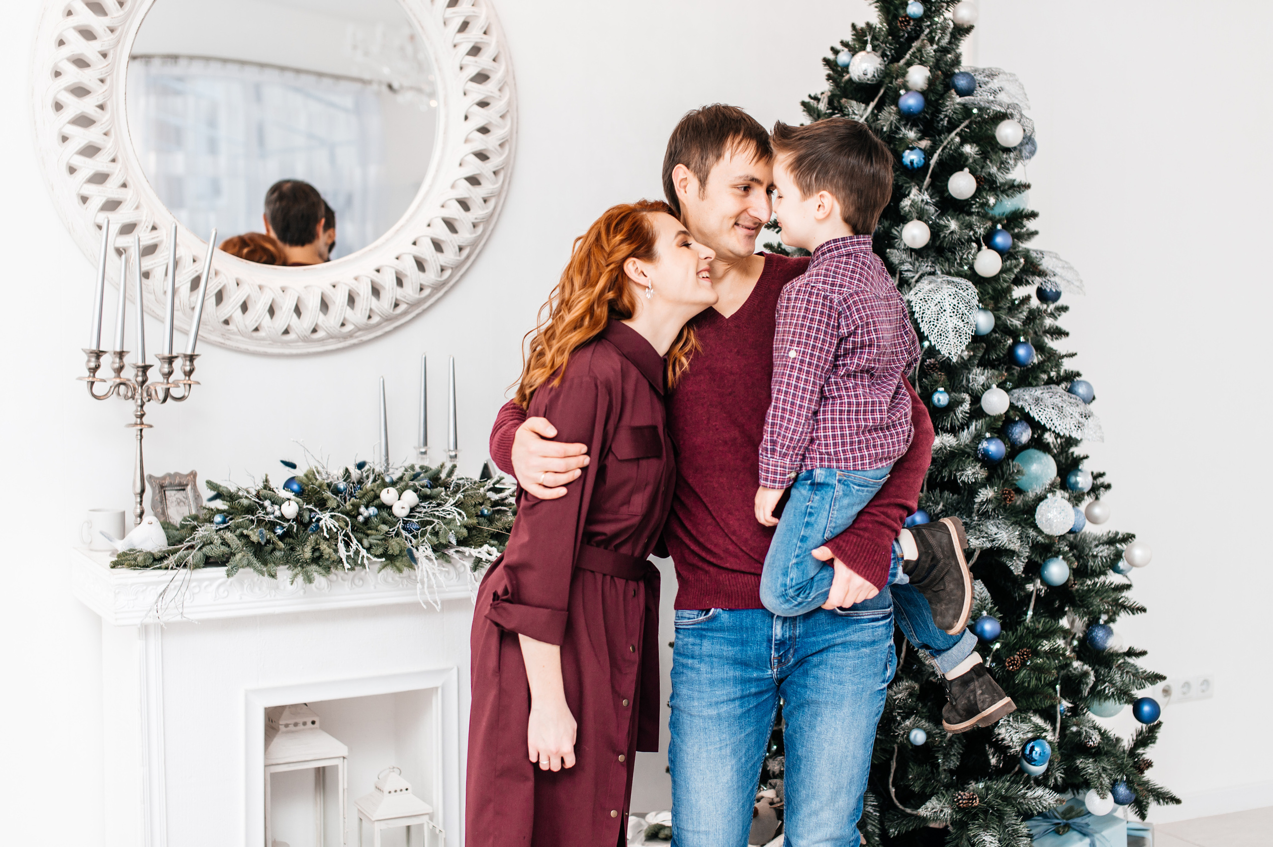 Новогодняя фотосъемка. Свадебный и семейный фотограф в Минске Александра Божок