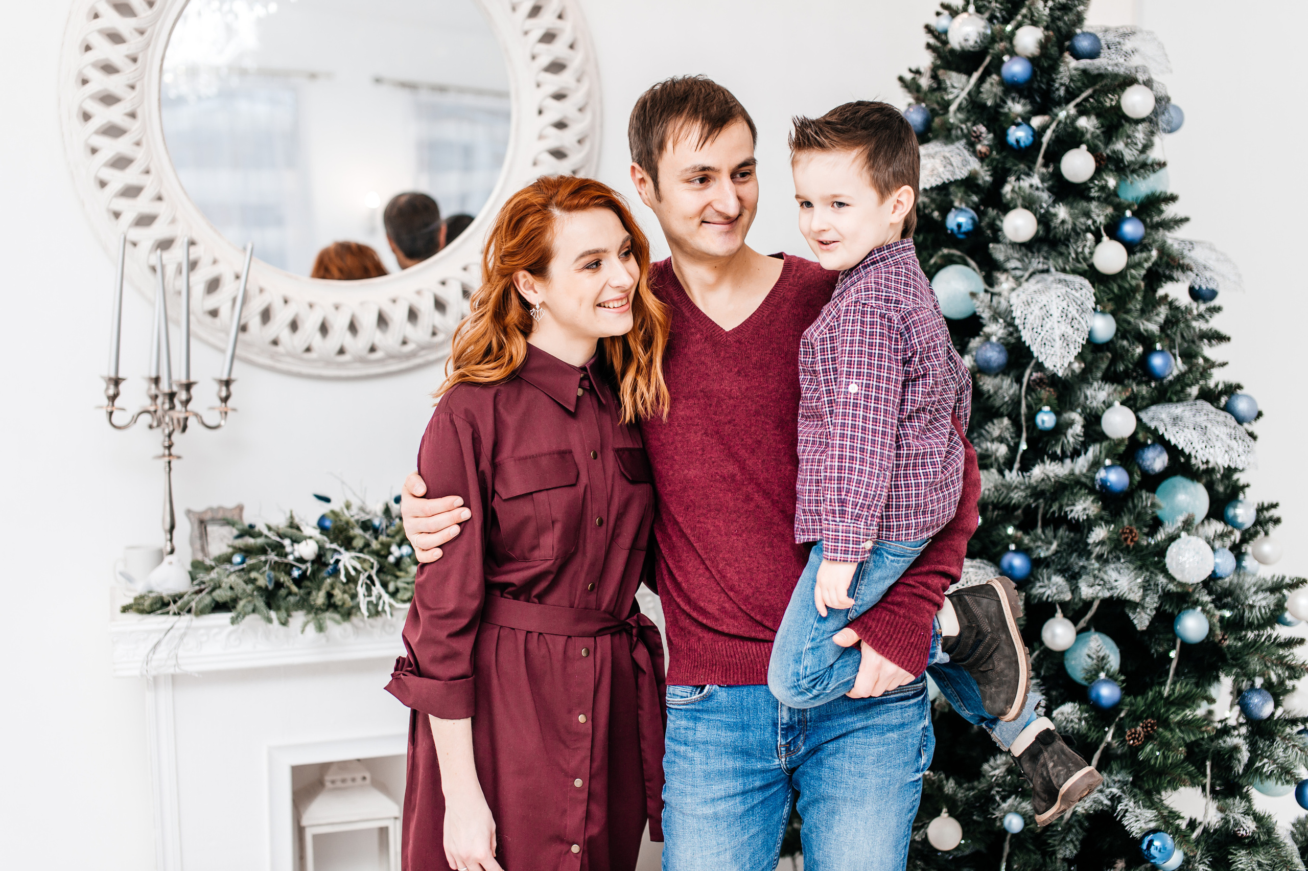 Новогодняя фотосъемка. Свадебный и семейный фотограф в Минске Александра Божок