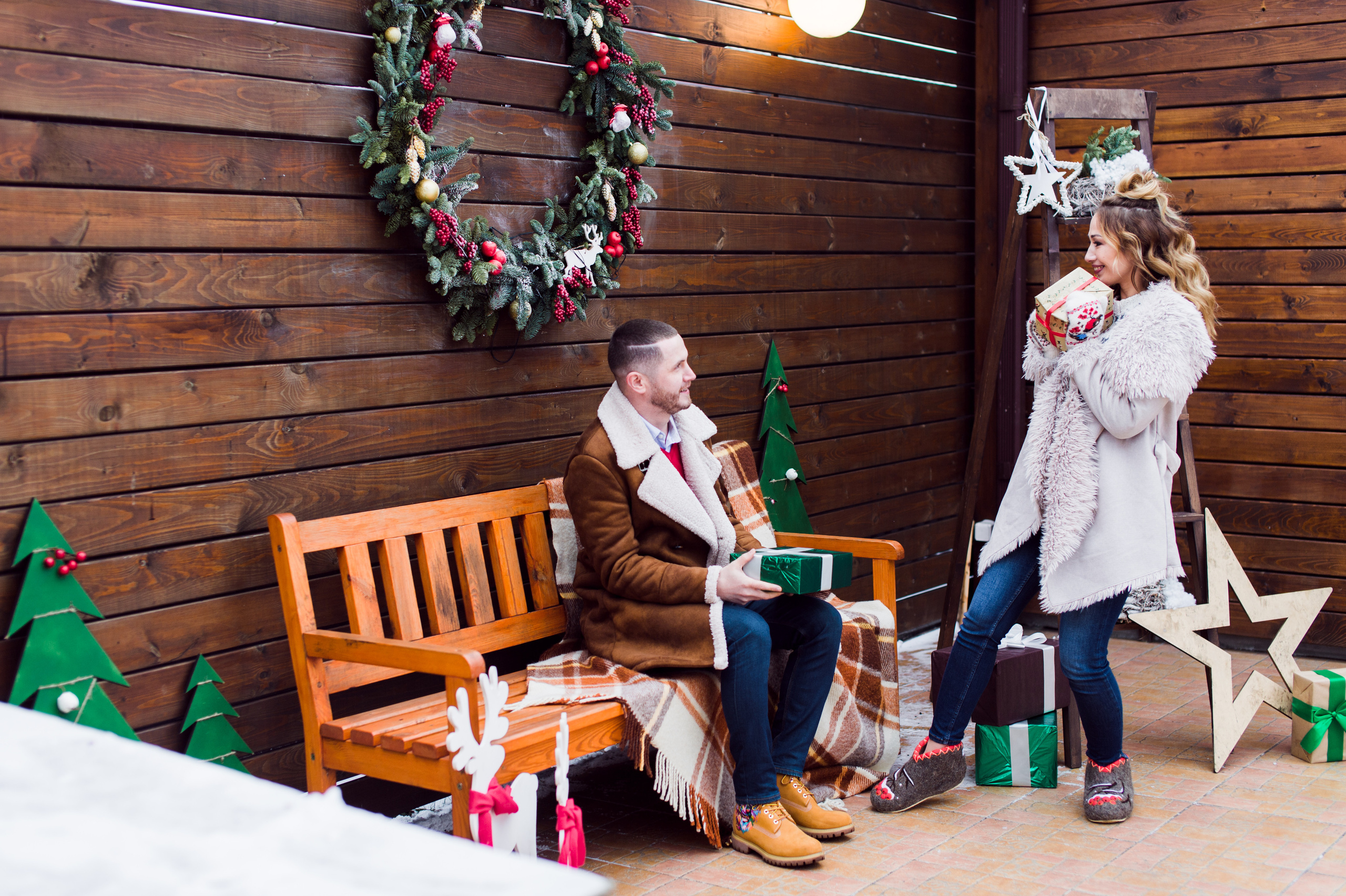 Новогодняя фотосъемка. Свадебный и семейный фотограф в Минске Александра Божок