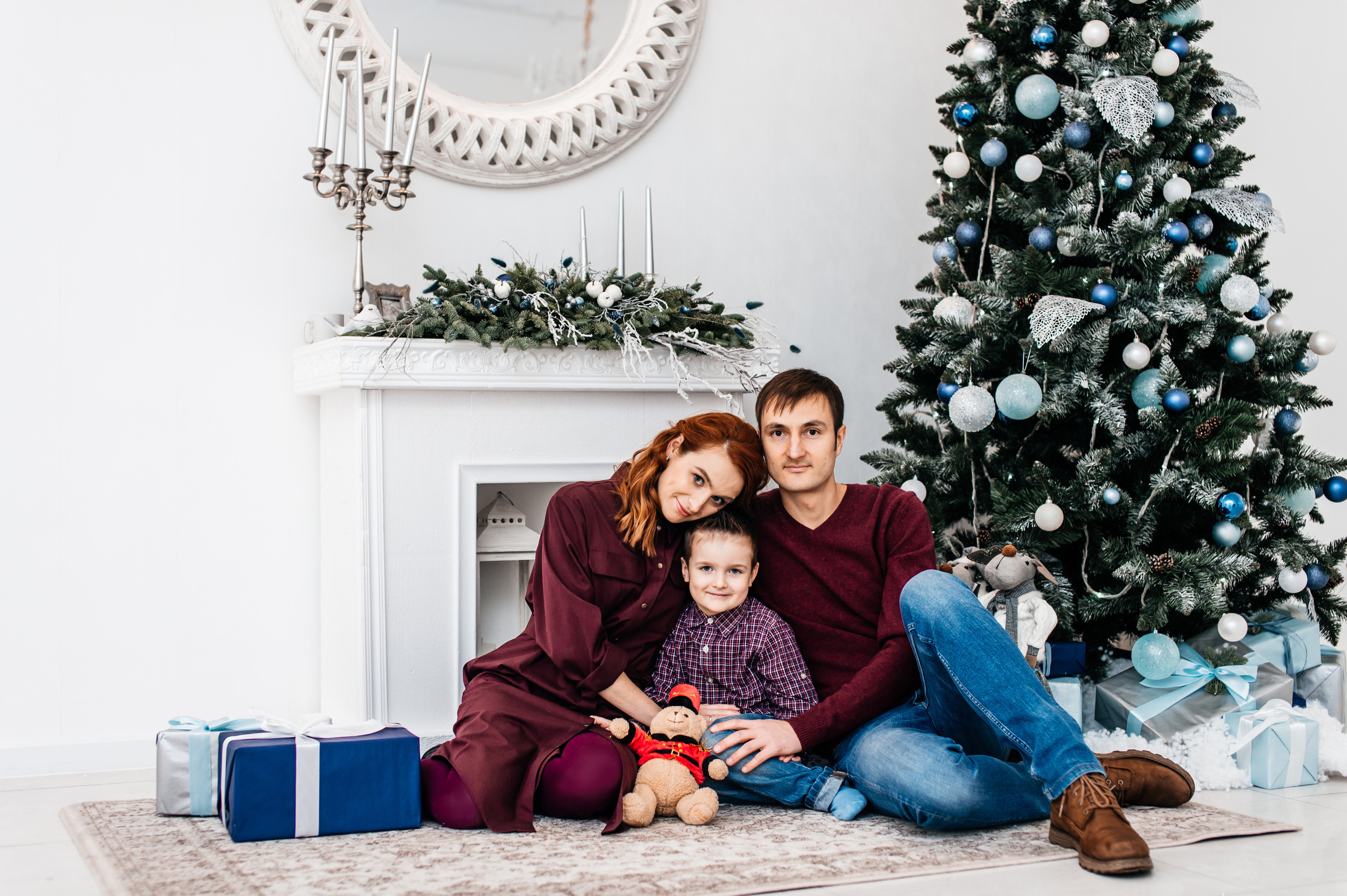 Новогодняя фотосъемка. Свадебный и семейный фотограф в Минске Александра Божок