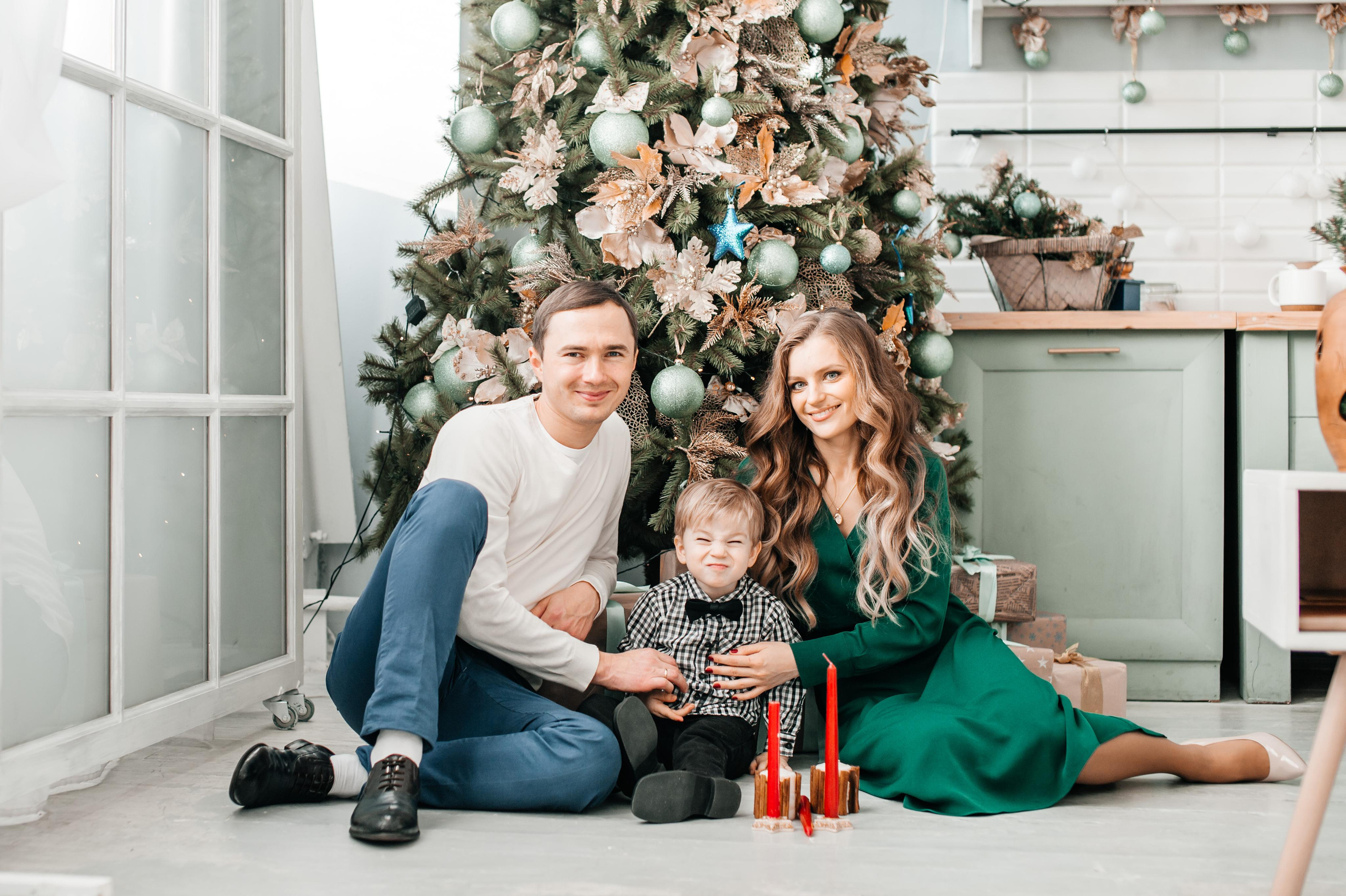 Новогодняя фотосъемка. Свадебный и семейный фотограф в Минске Александра Божок