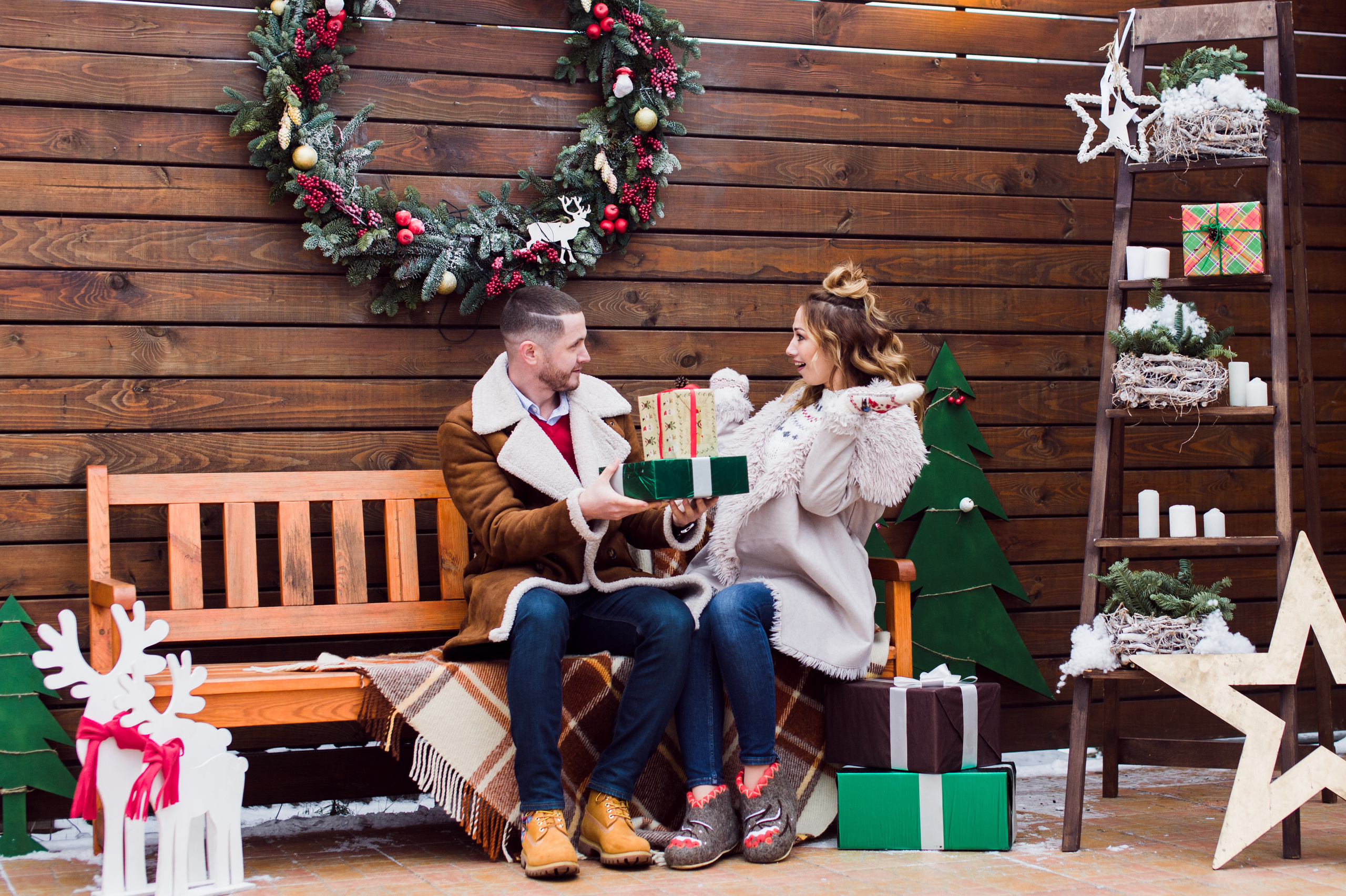 Новогодняя фотосъемка. Свадебный и семейный фотограф в Минске Александра Божок