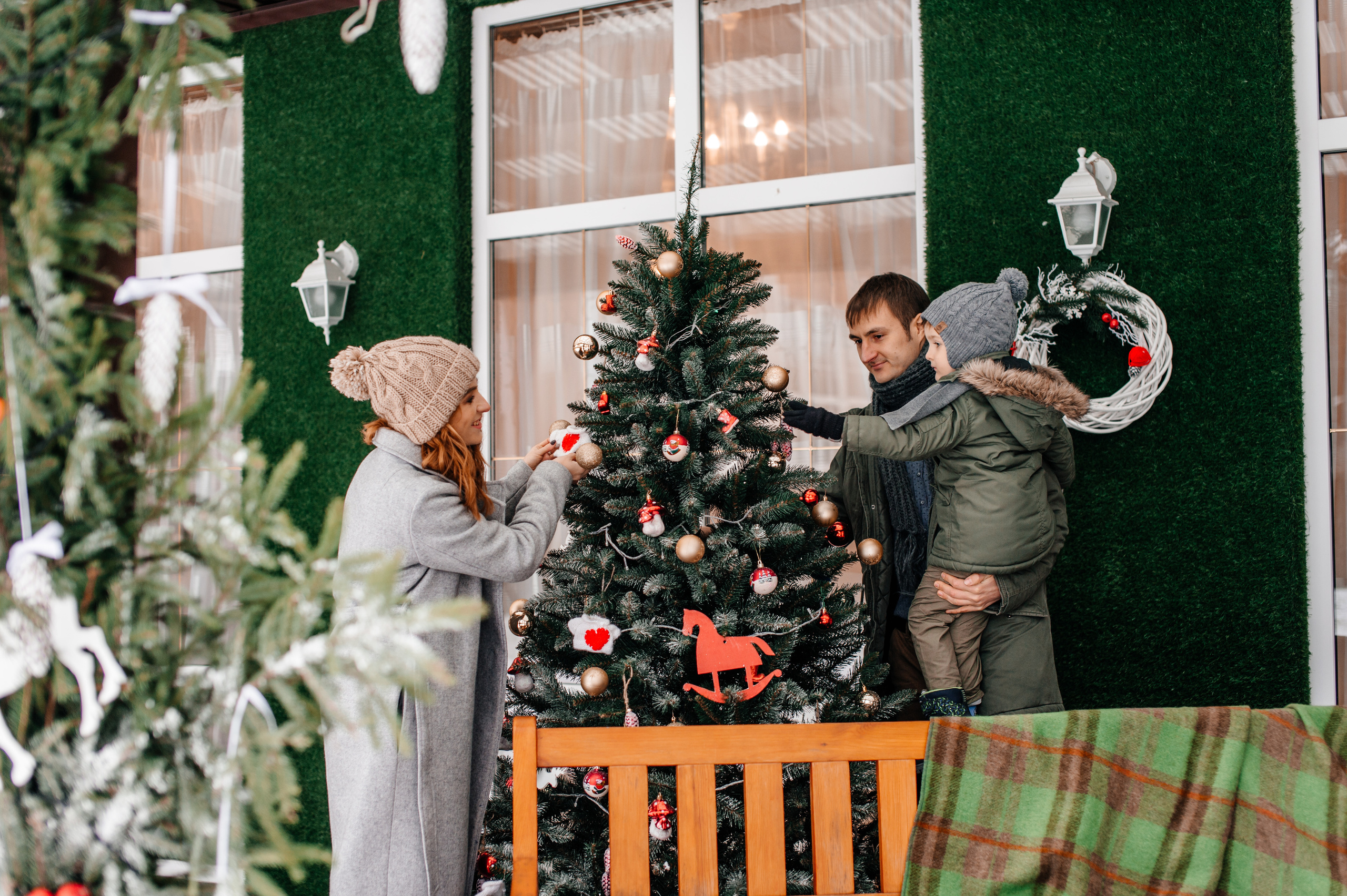 Новогодняя фотосъемка. Свадебный и семейный фотограф в Минске Александра Божок