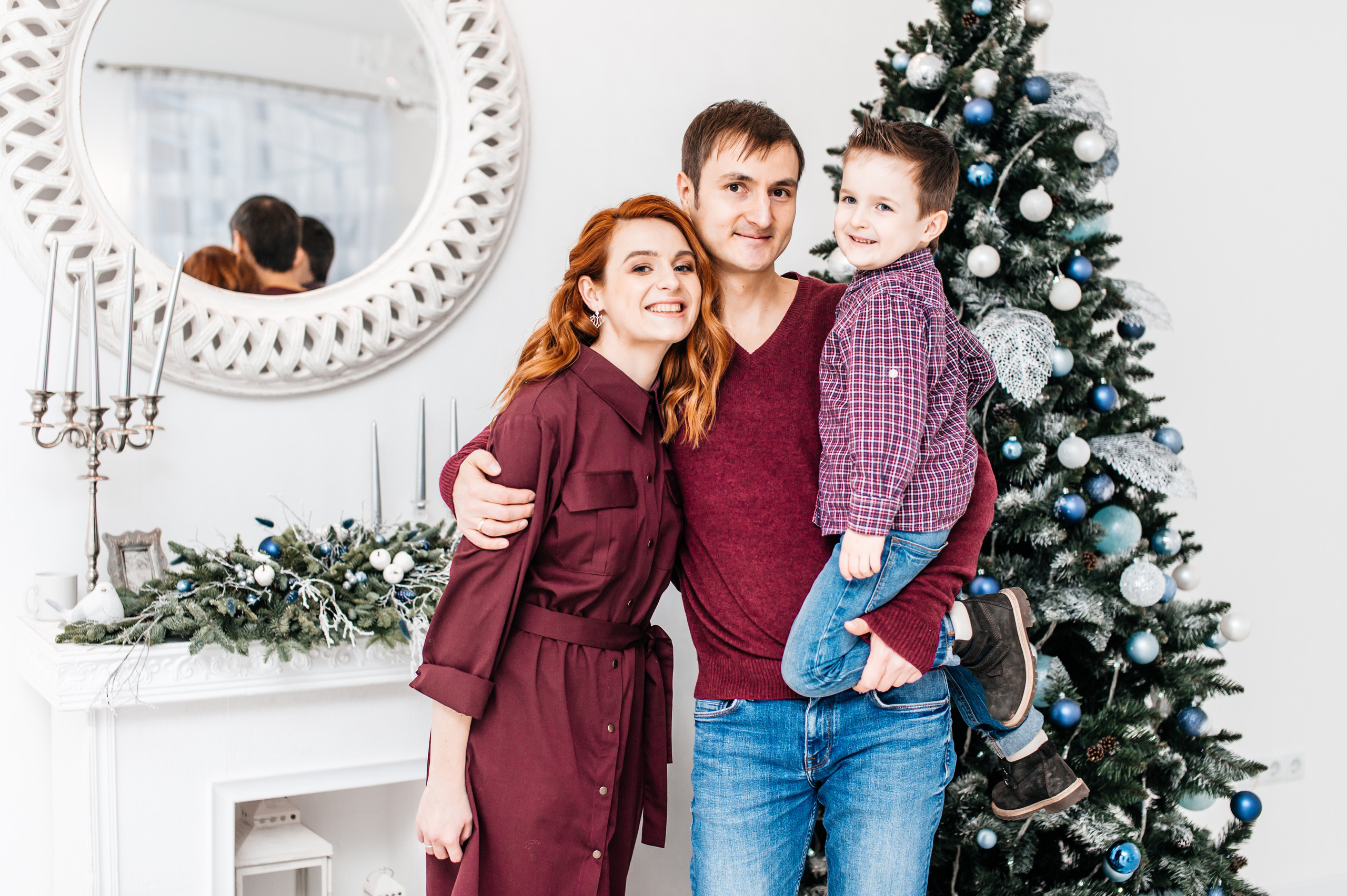 Новогодняя фотосъемка. Свадебный и семейный фотограф в Минске Александра Божок