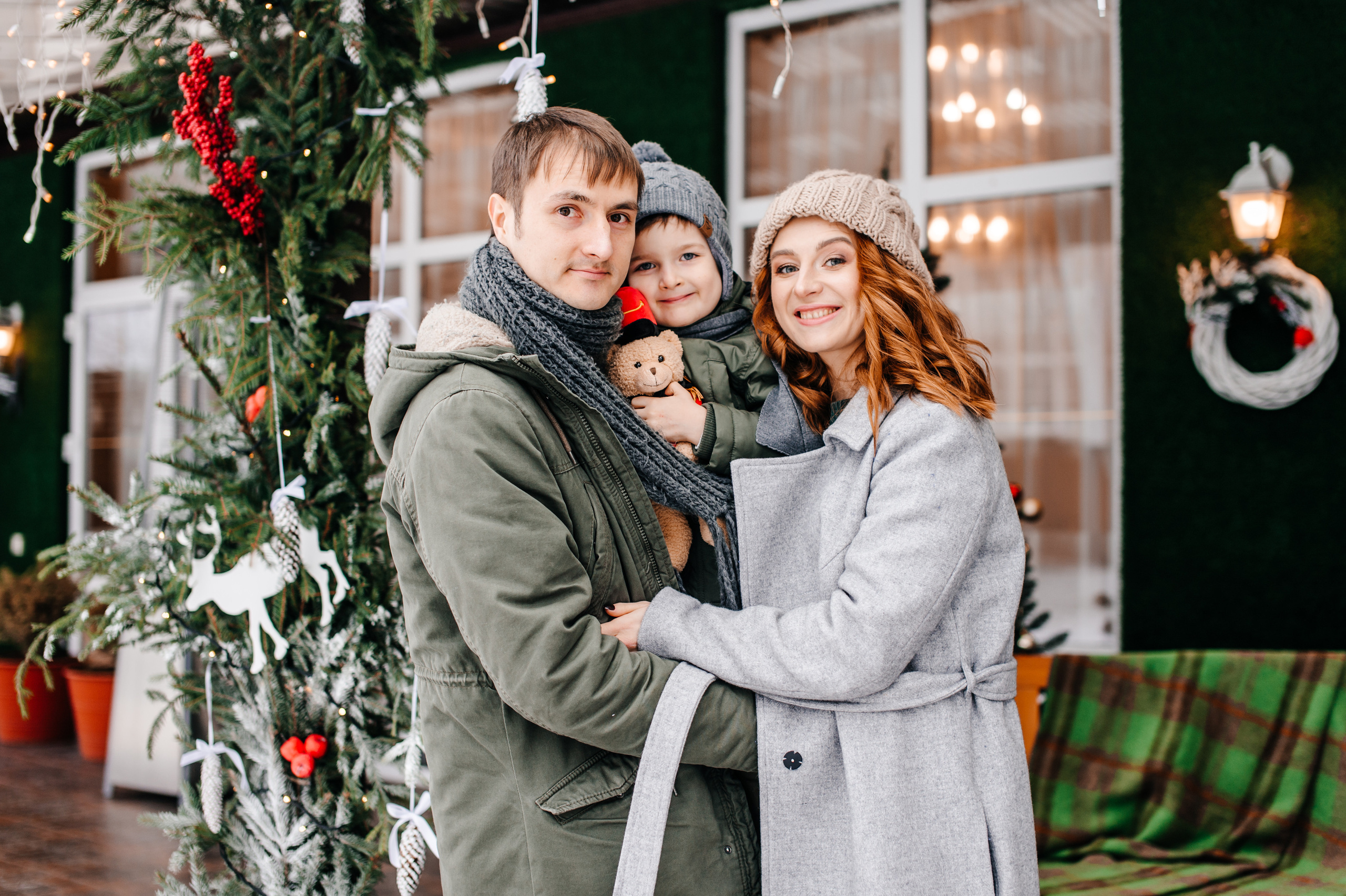 Новогодняя фотосъемка. Свадебный и семейный фотограф в Минске Александра Божок