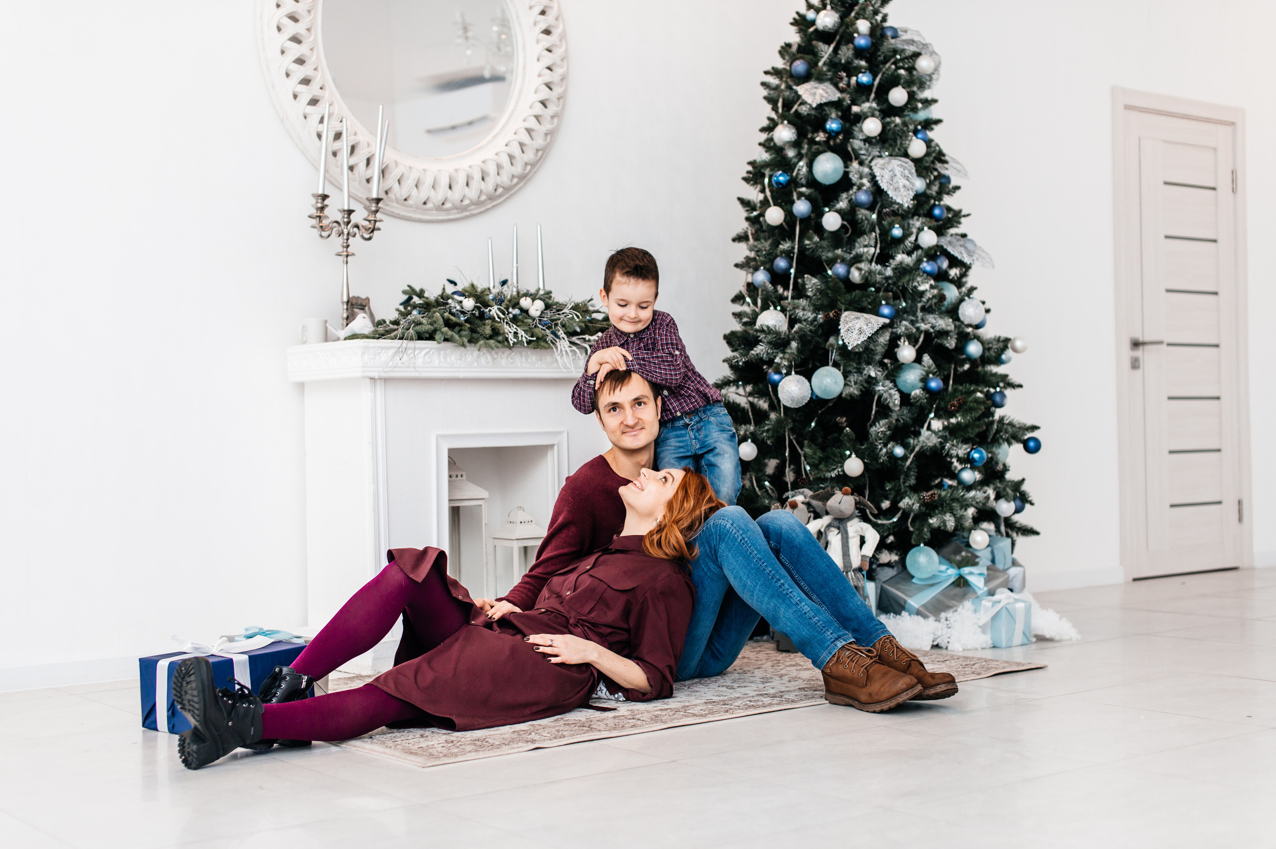 Новогодняя фотосъемка. Свадебный и семейный фотограф в Минске Александра Божок