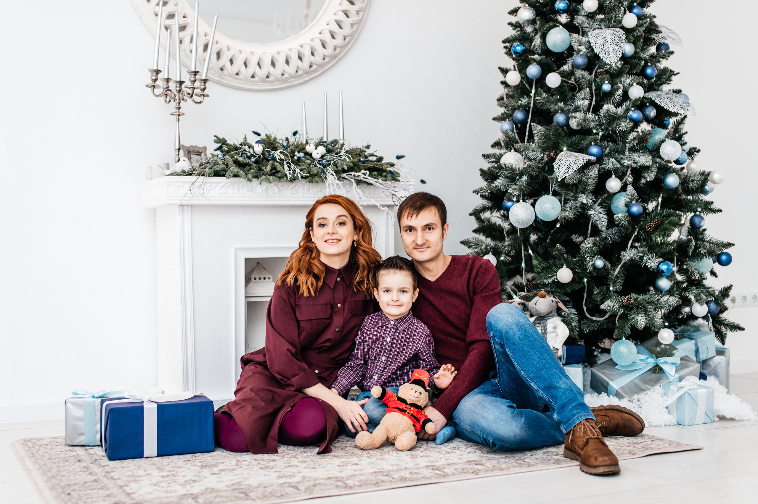 Новогодняя фотосъемка. Свадебный и семейный фотограф в Минске Александра Божок