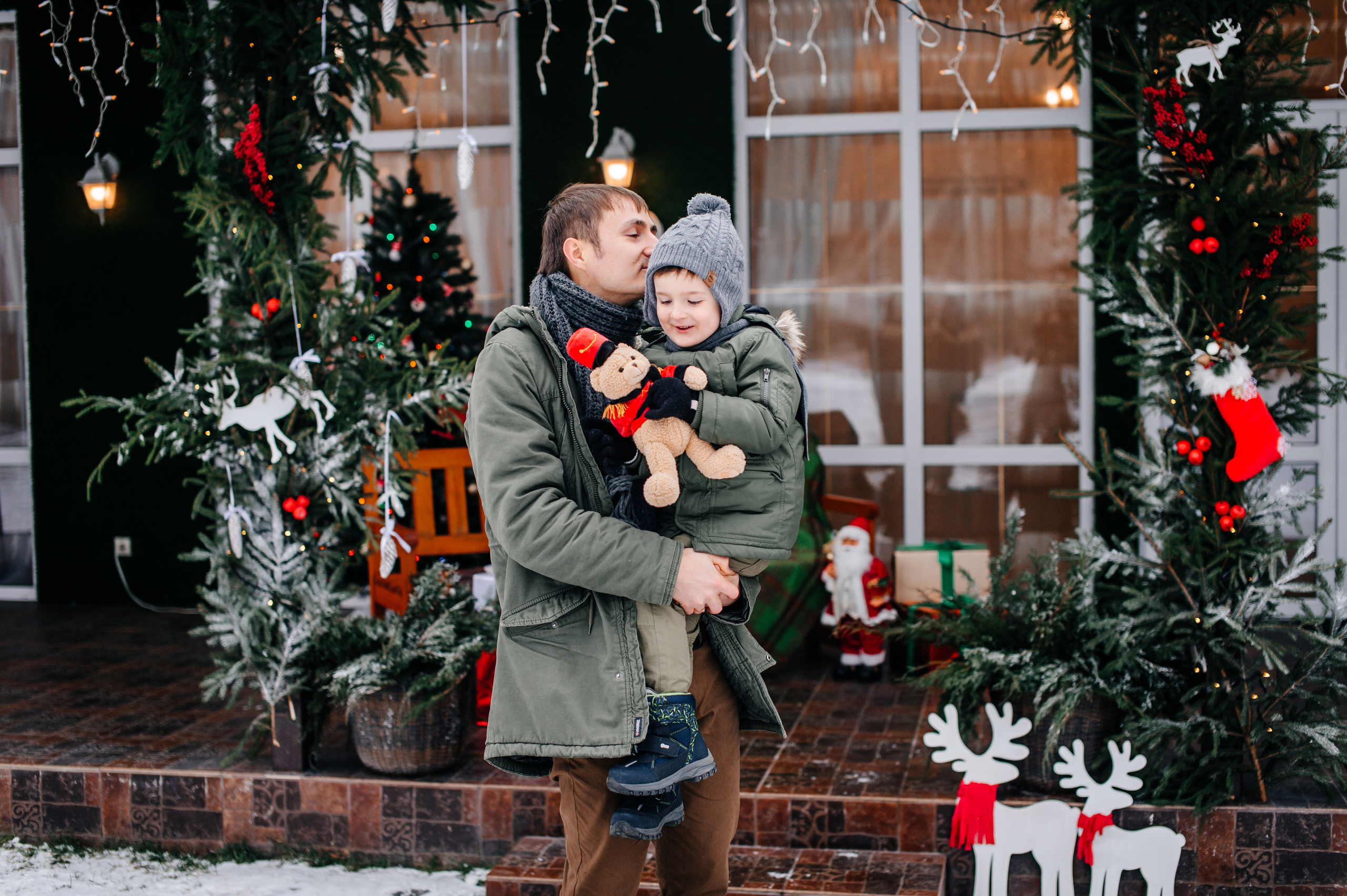 Новогодняя фотосъемка. Свадебный и семейный фотограф в Минске Александра Божок