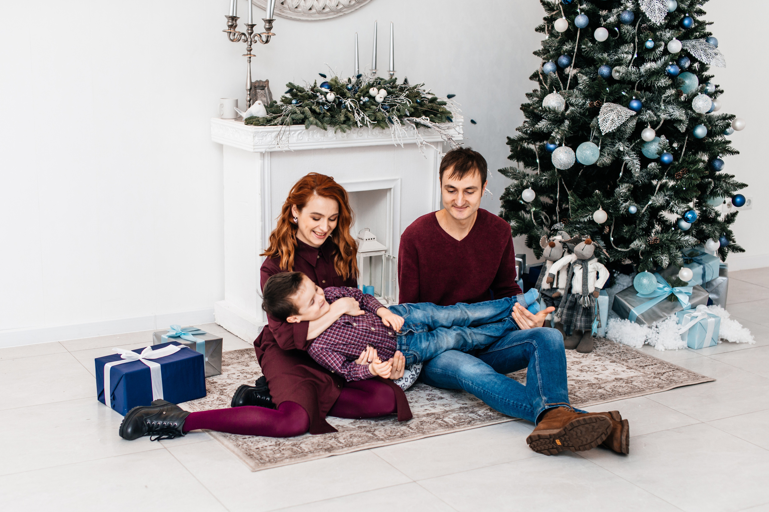 Новогодняя фотосъемка. Свадебный и семейный фотограф в Минске Александра Божок