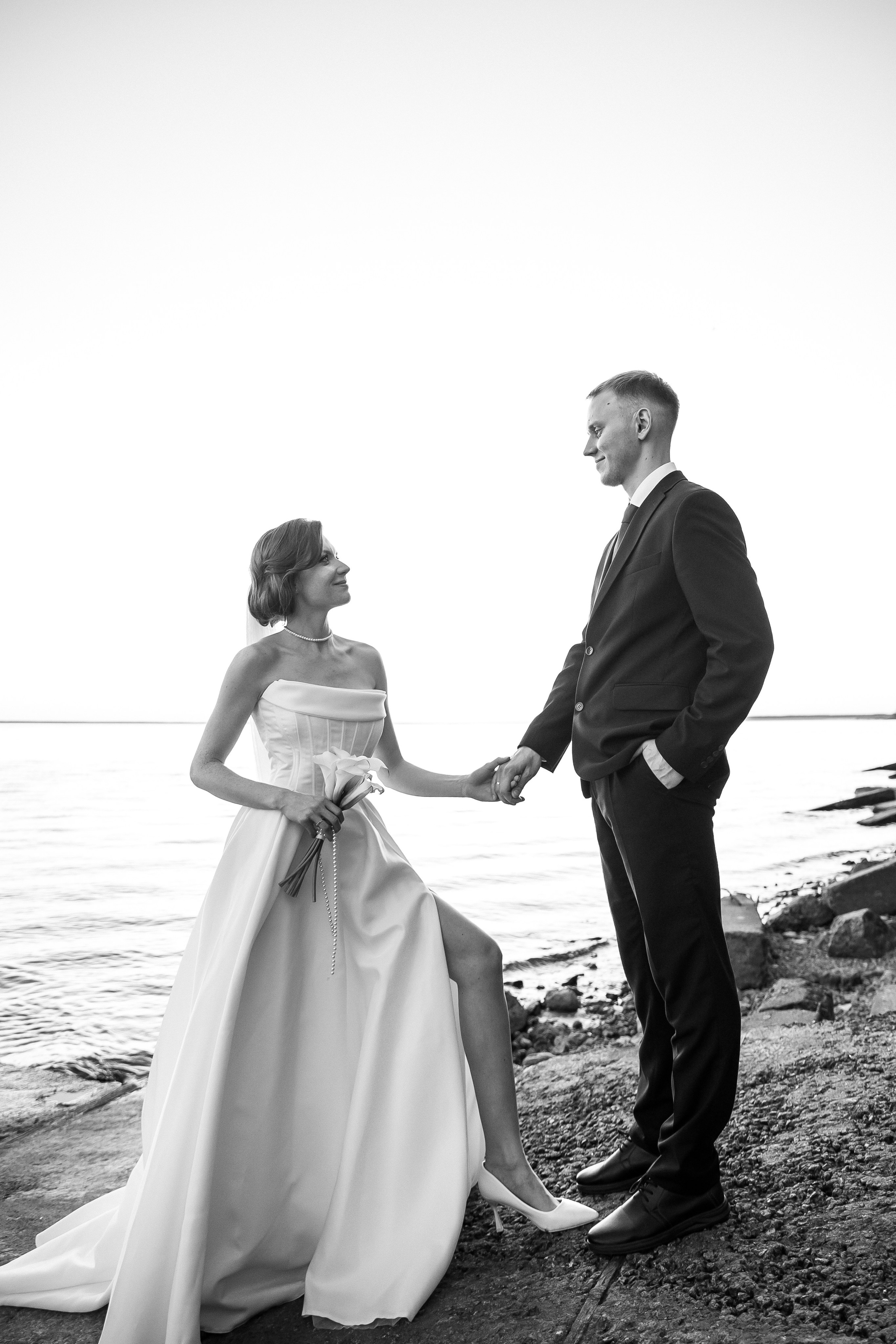 V | A. Чёрно-белая история любви. Свадебный фотограф Настя Шелл г. Череповец