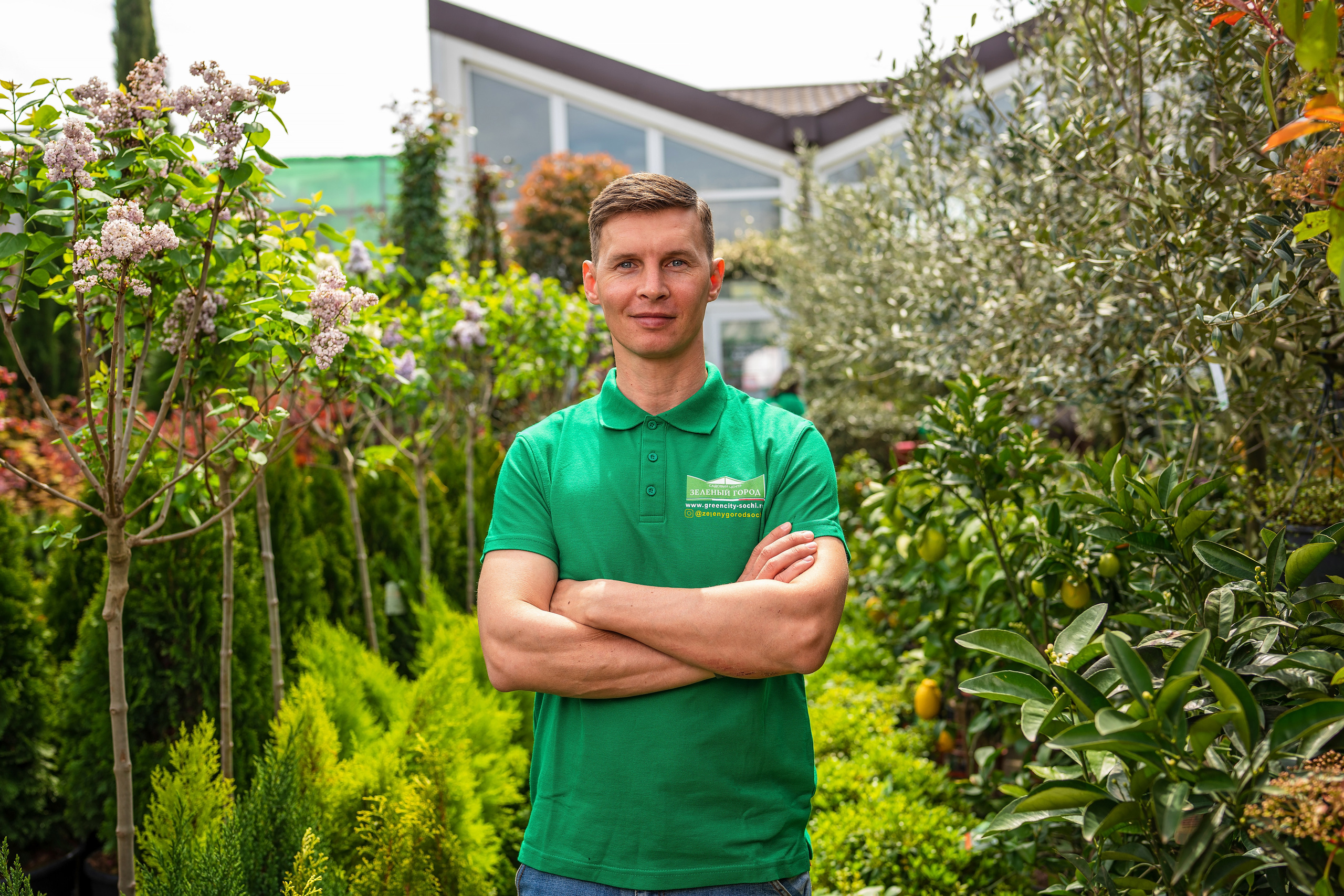 Садовый центр Зеленый город. Фотограф Сочи