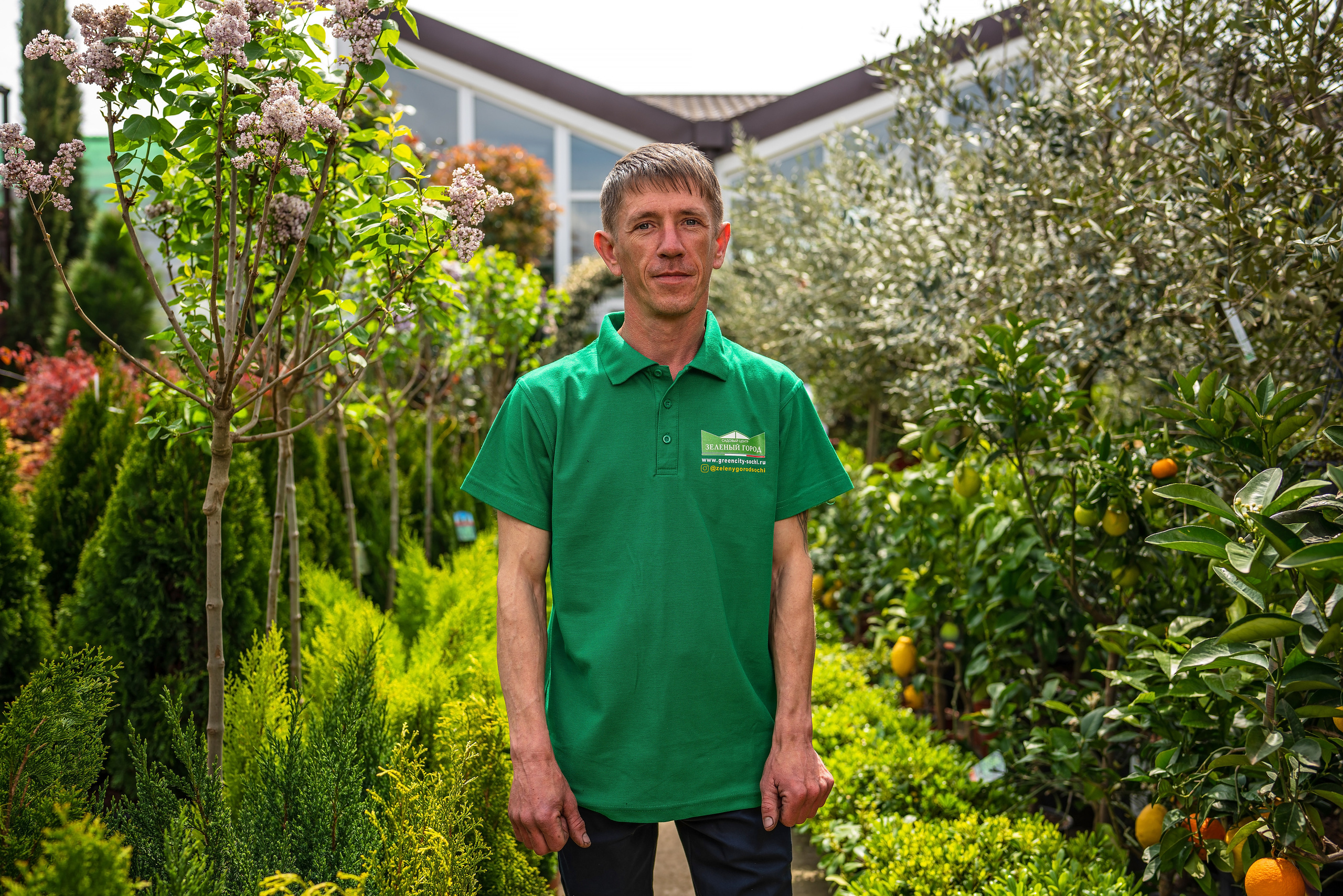 Садовый центр Зеленый город. Фотограф Сочи