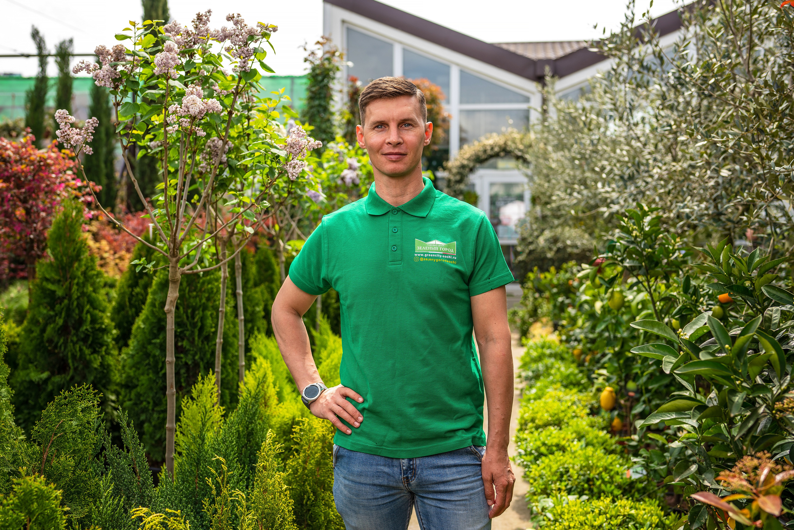 Садовый центр Зеленый город. Фотограф Сочи