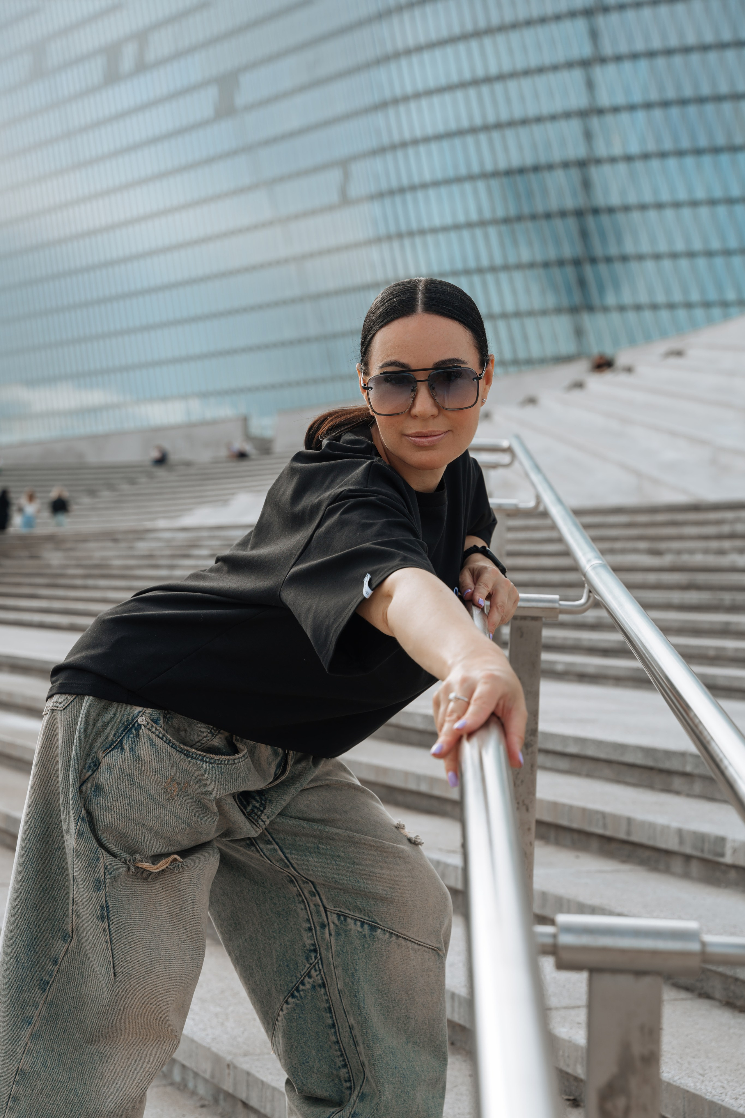 Елена. Лахта центр. Портретный фотограф в Санкт-Петербурге Дмитриева Наталия