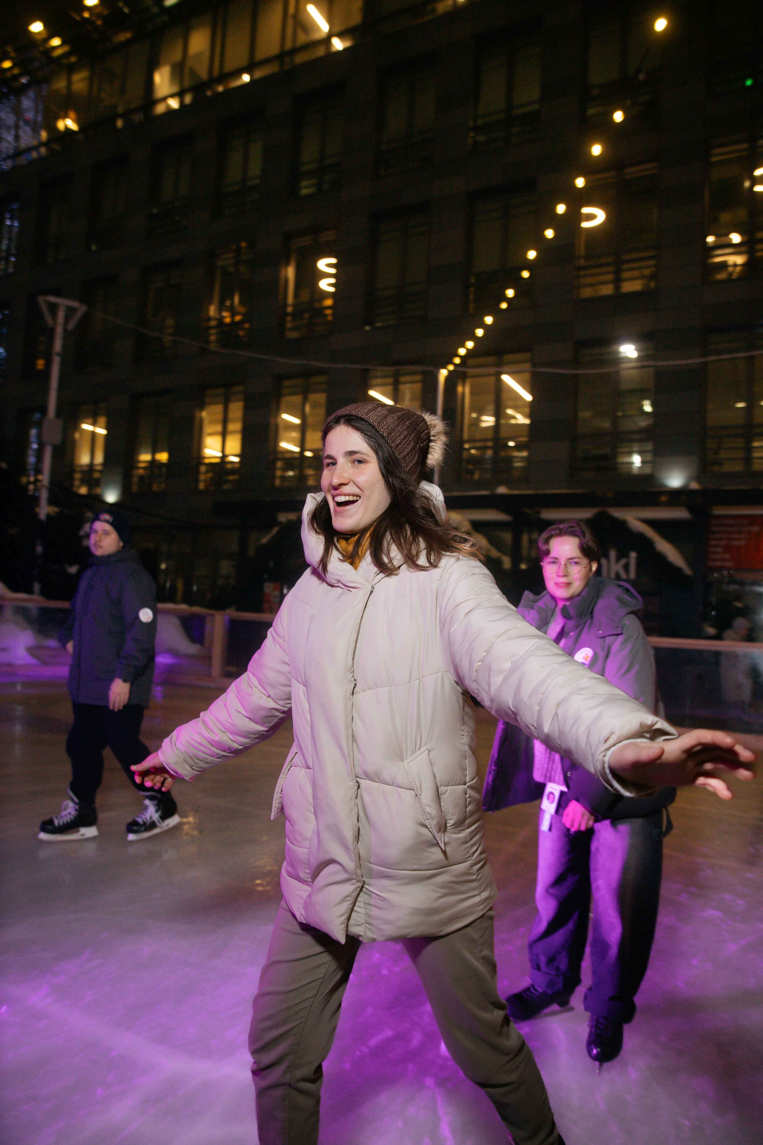 Открытие катка Яндекса. Репортажный фотограф в Москве Лера Зиновьева