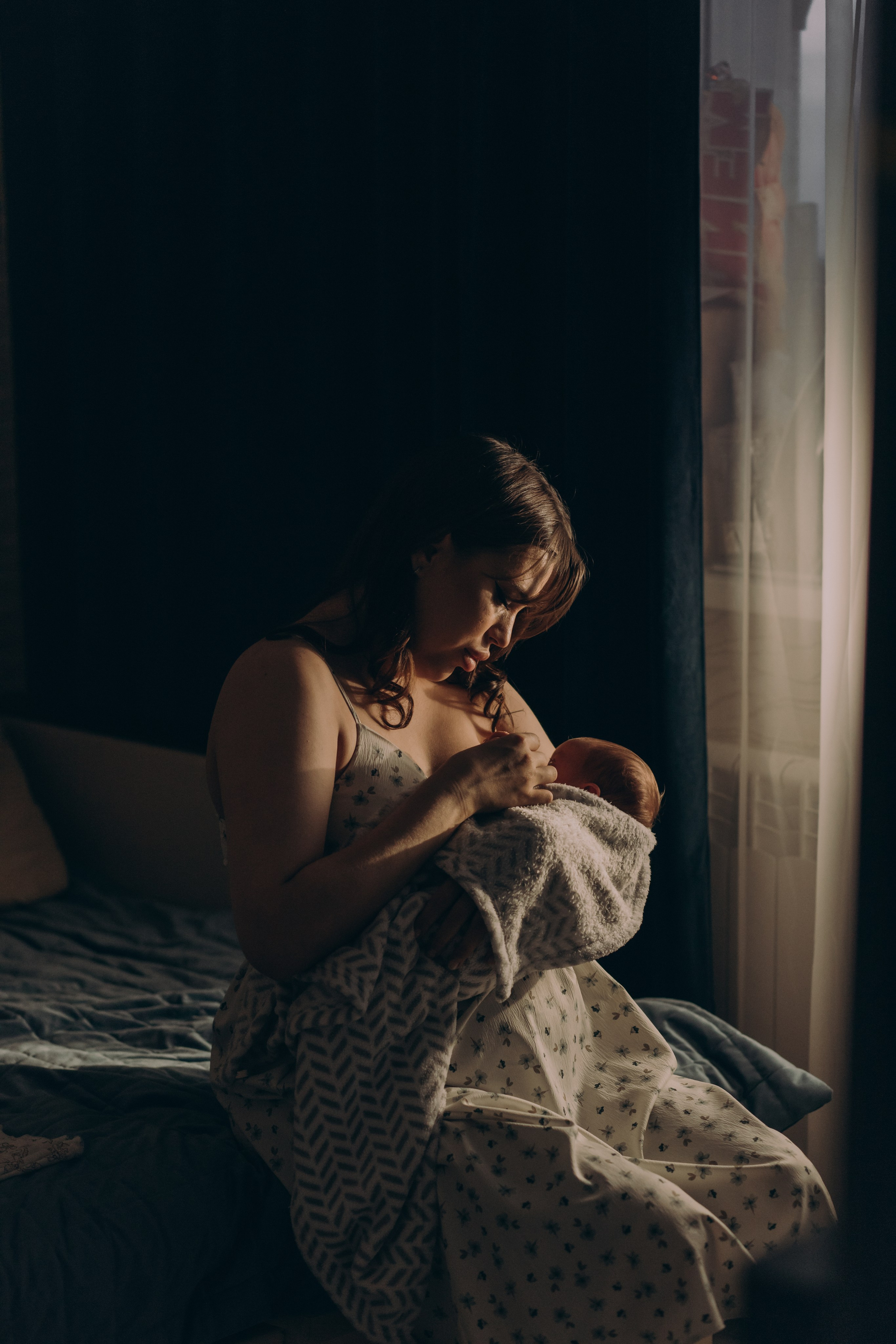 Кира, и ее 8 день в этом мире♥. Фотограф Новый Уренгой I Ньюборн I Фотограф материнства I ЯНАО