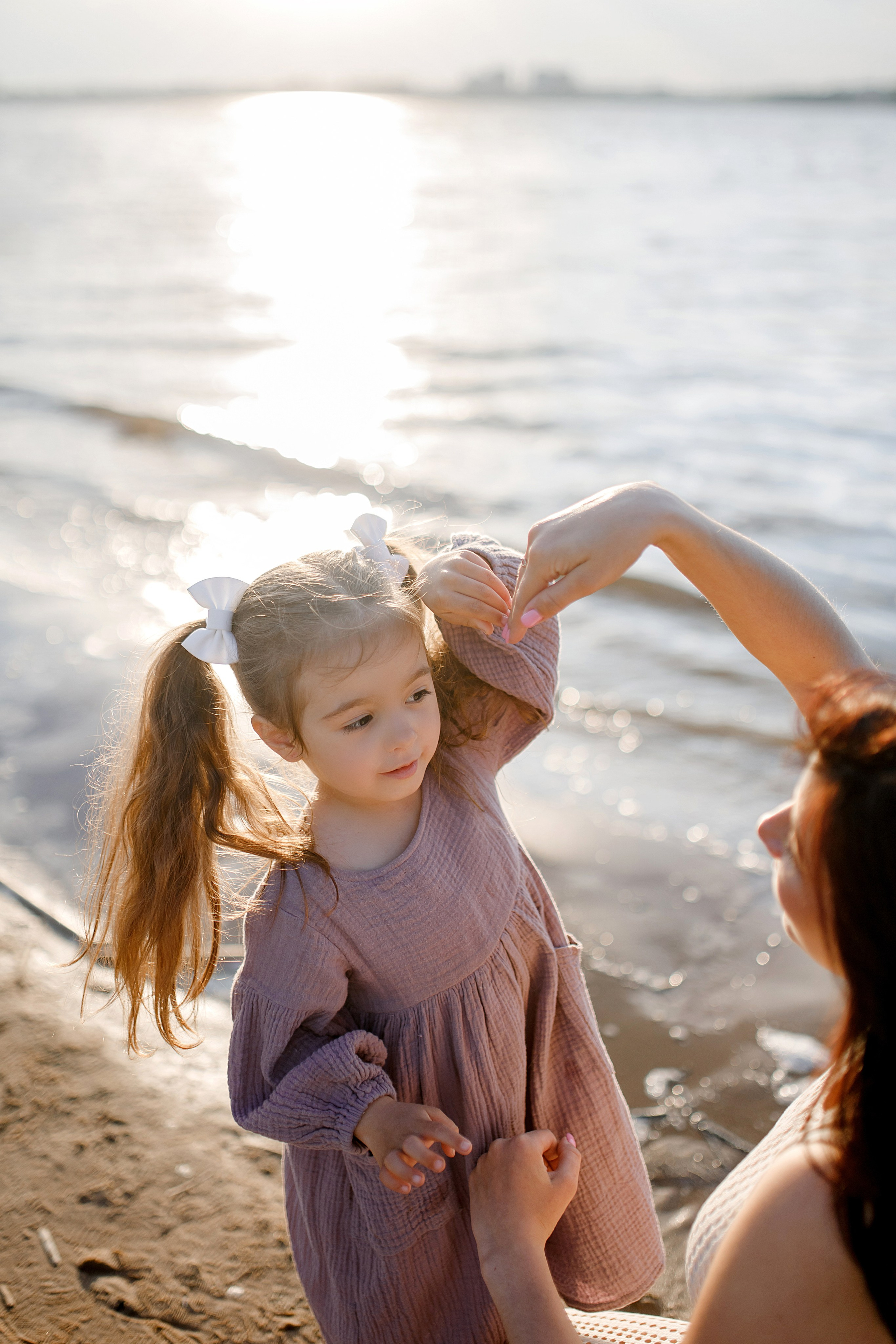 Семейная съёмка на пляже. Свадебный и семейный фотограф в Казани Алина Гилазиева