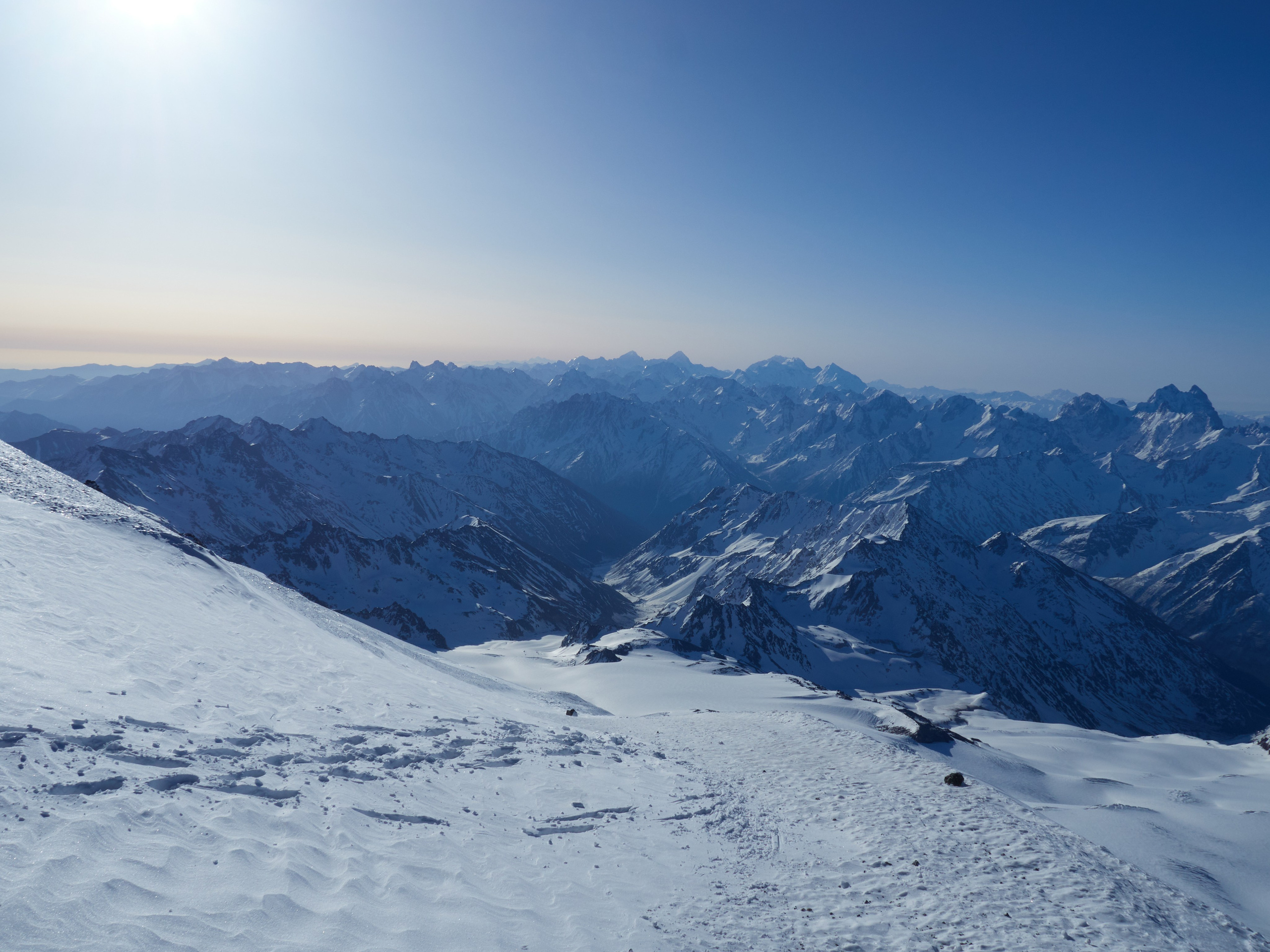 Фотограф на Эльбрусе