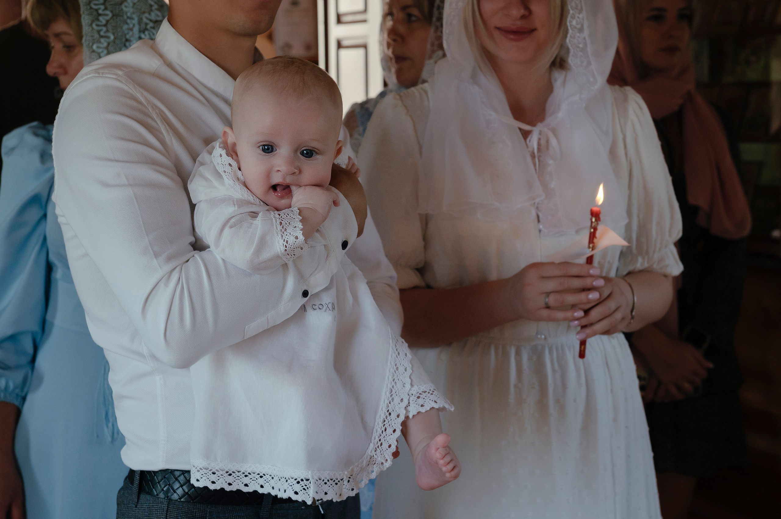 Таинство Крещения. Фотограф Дарья Семина