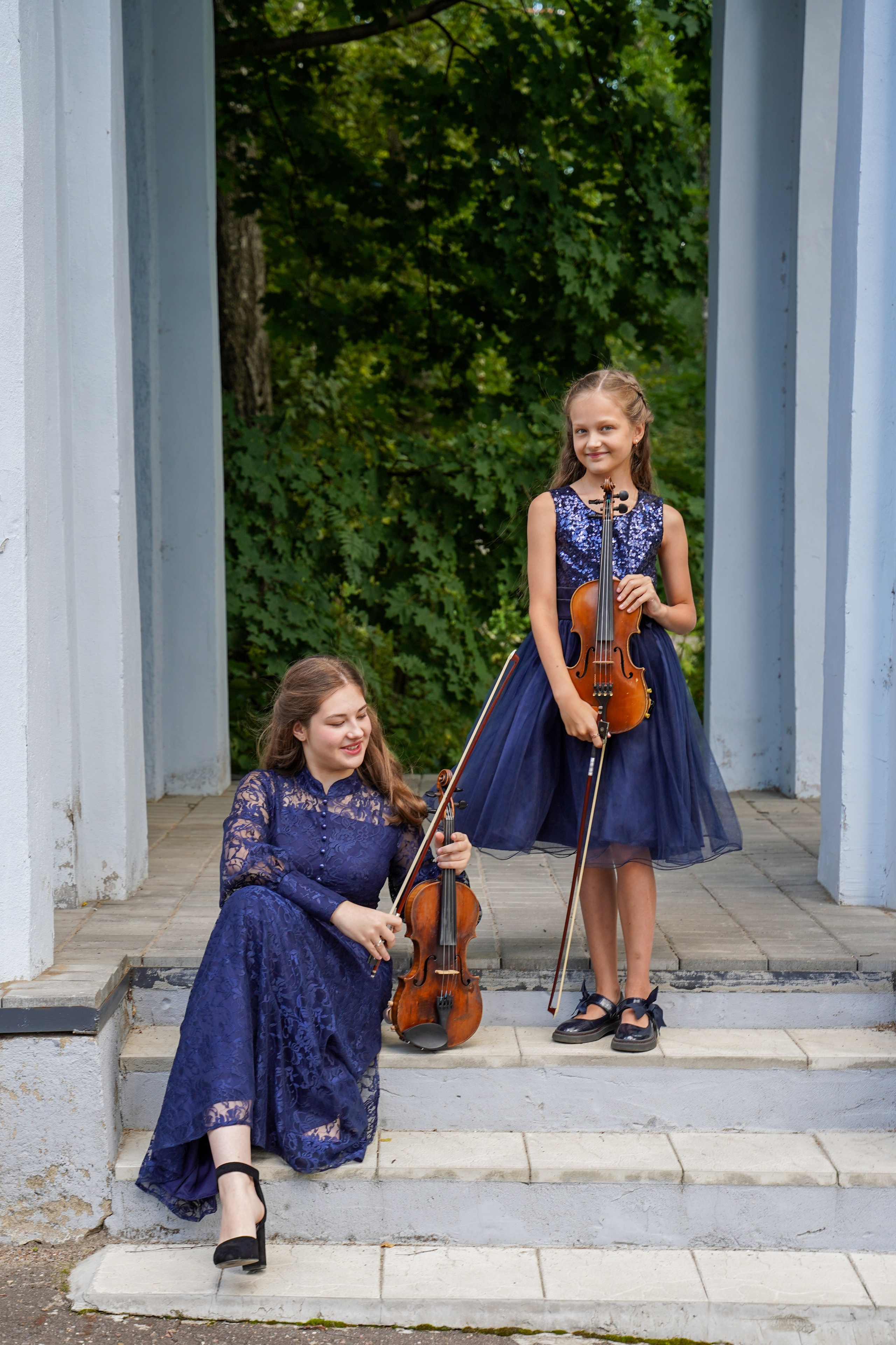 СКРИПАЧКИ. Фотограф Наталья Погодина в г. Обнинске