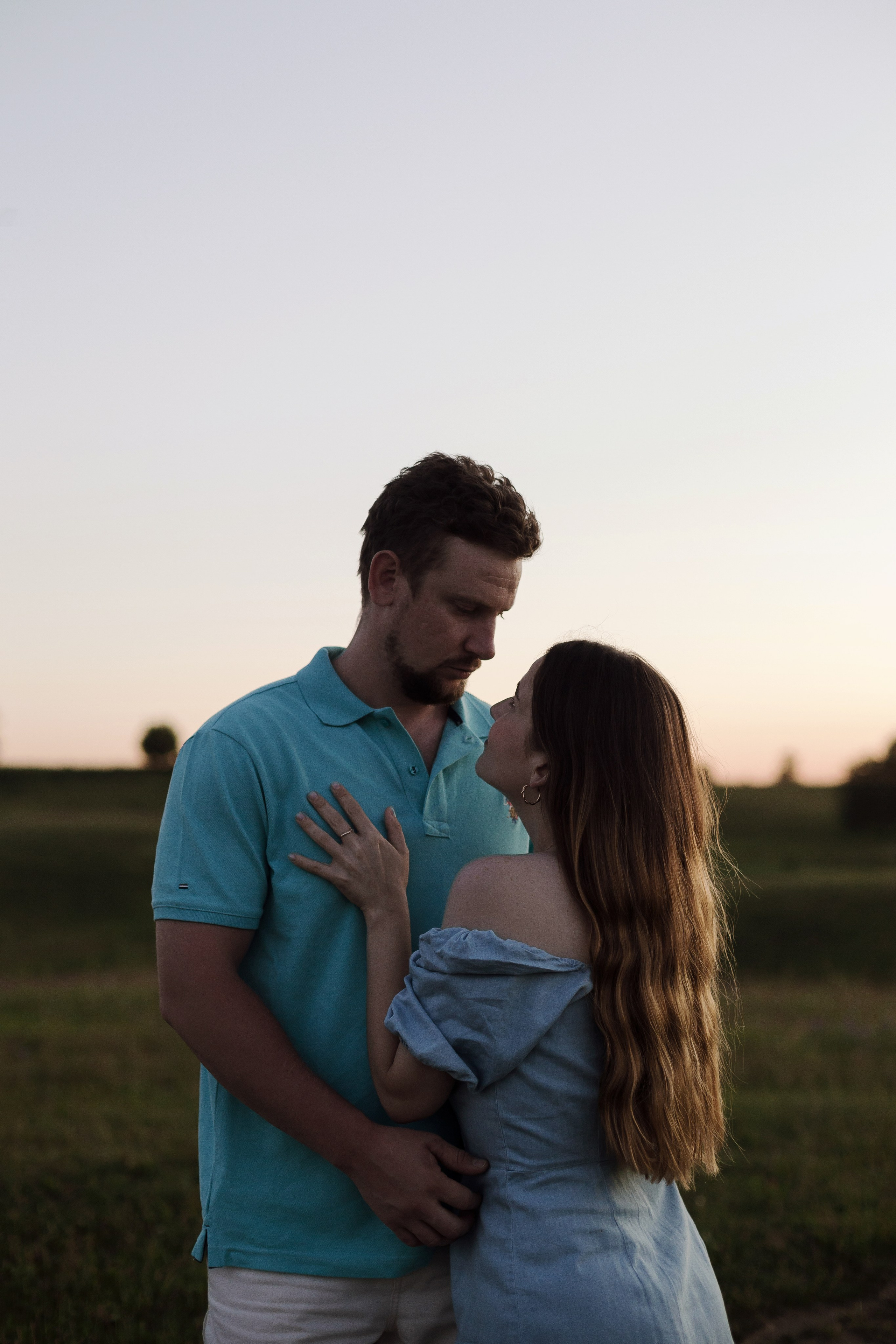 Колтушские высоты — Марина и Сергей. Портретный фотограф в Санкт-Петербурге Элина Ситникова