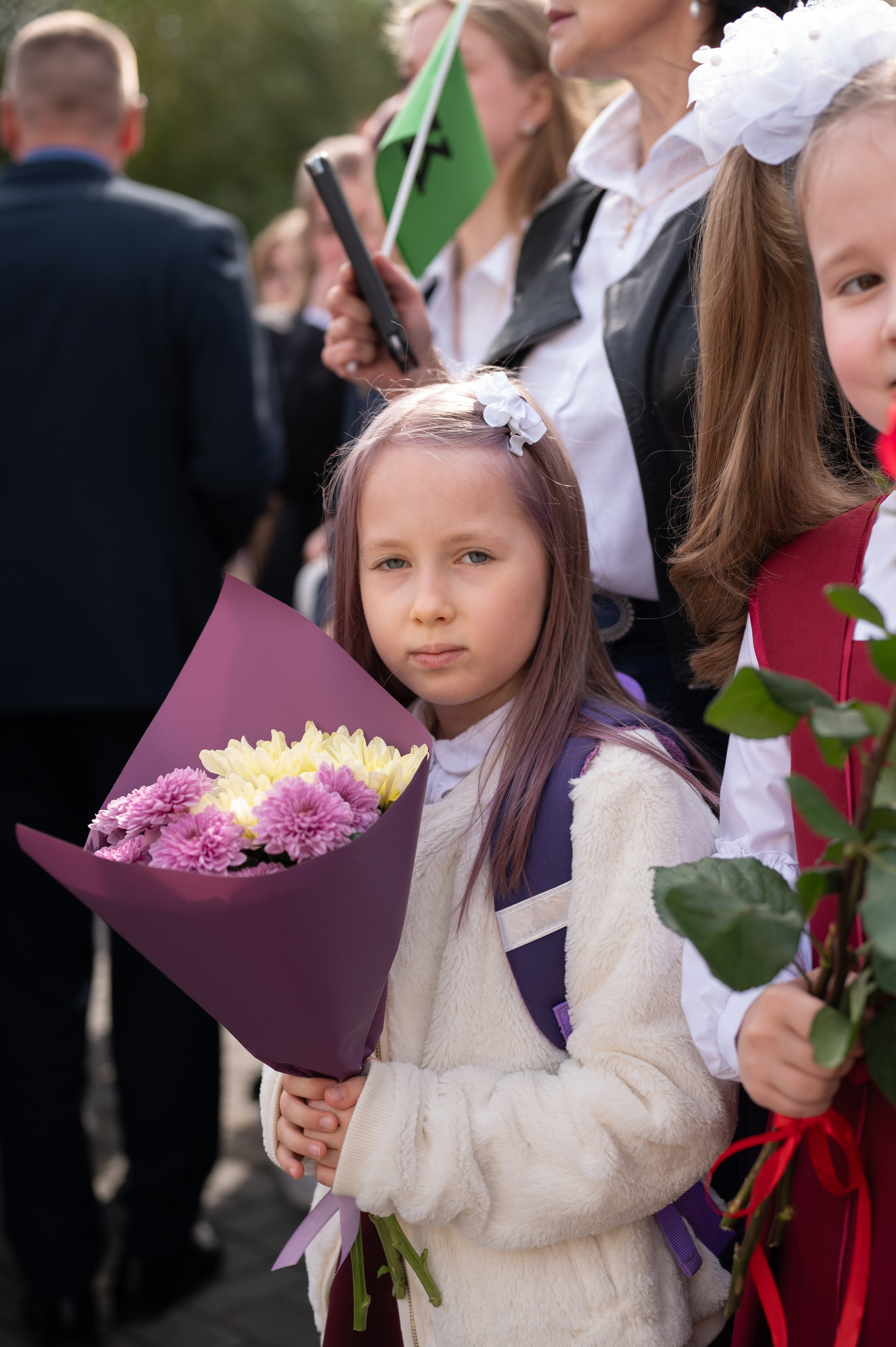 1 сентября 16 гимназия 2 класс (линейка + в классе+ на улице). Фотограф новорожденных, семейный детский в Тюмени Татьяна Морозова