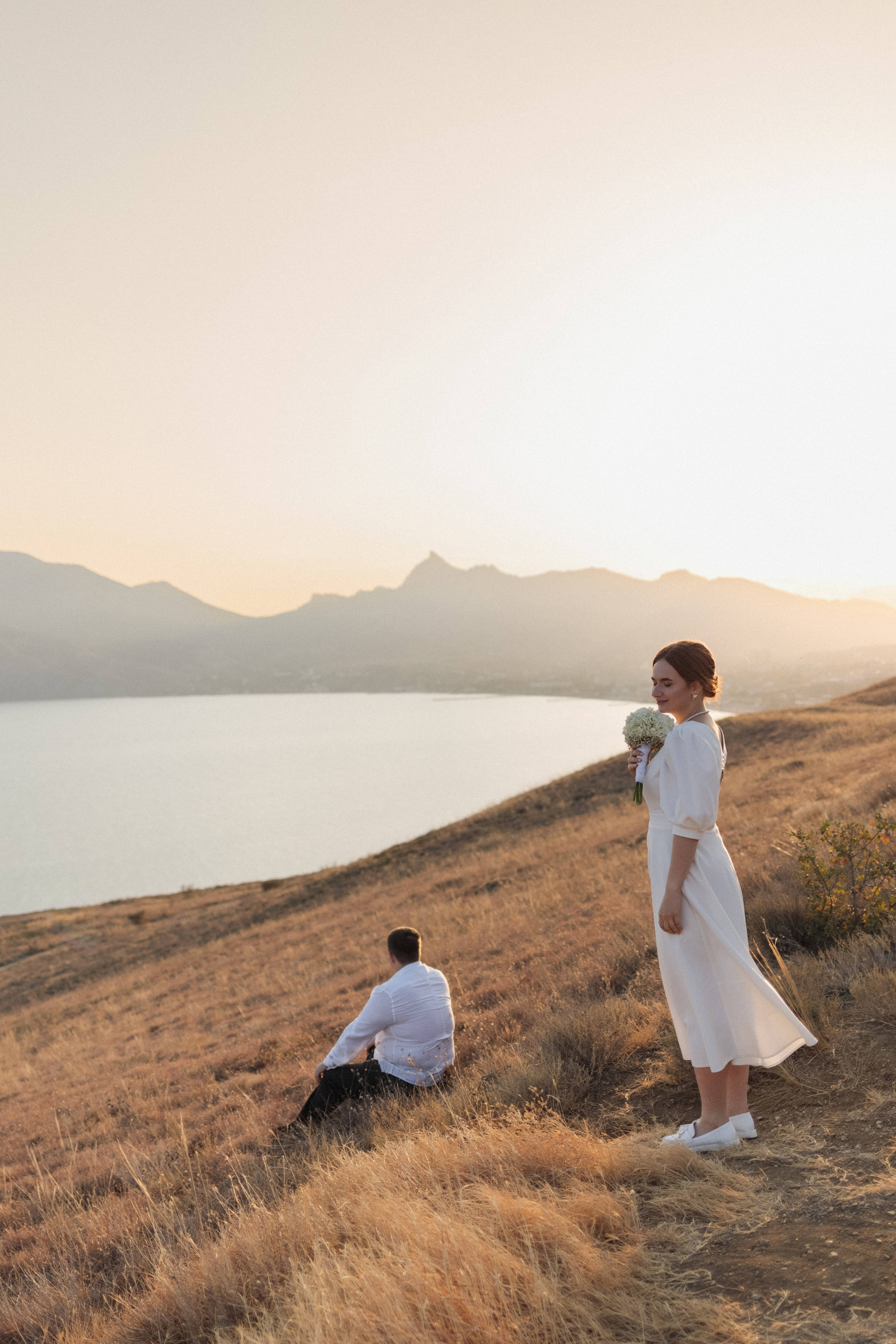 Свадебная фотосессия в районе мыса Хамелеон🖤. Свадебный фотограф Мироманов Николай в Крыму