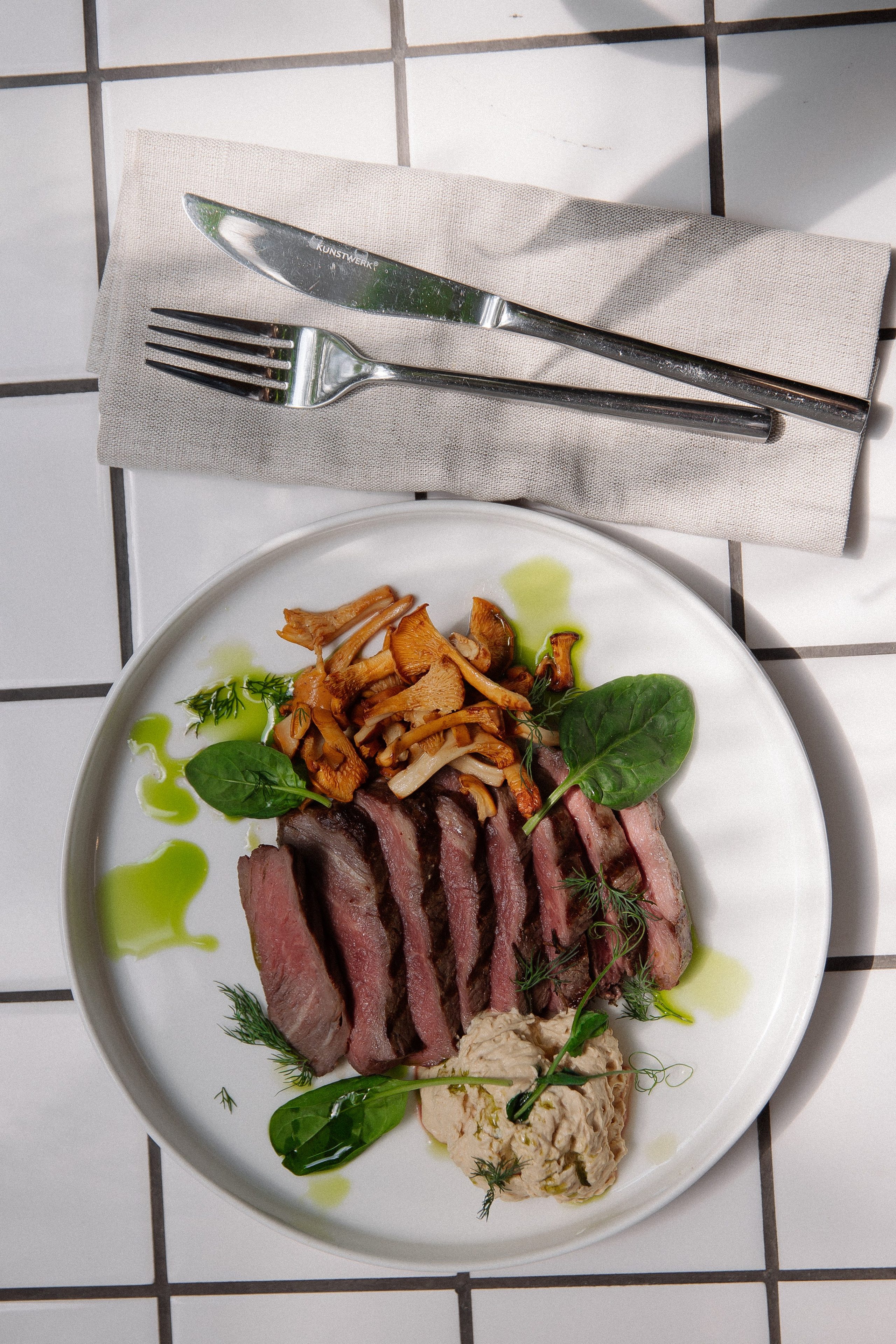 Сезонное меню для Stories Bistro. Портретный фотограф Ксения Люндовская